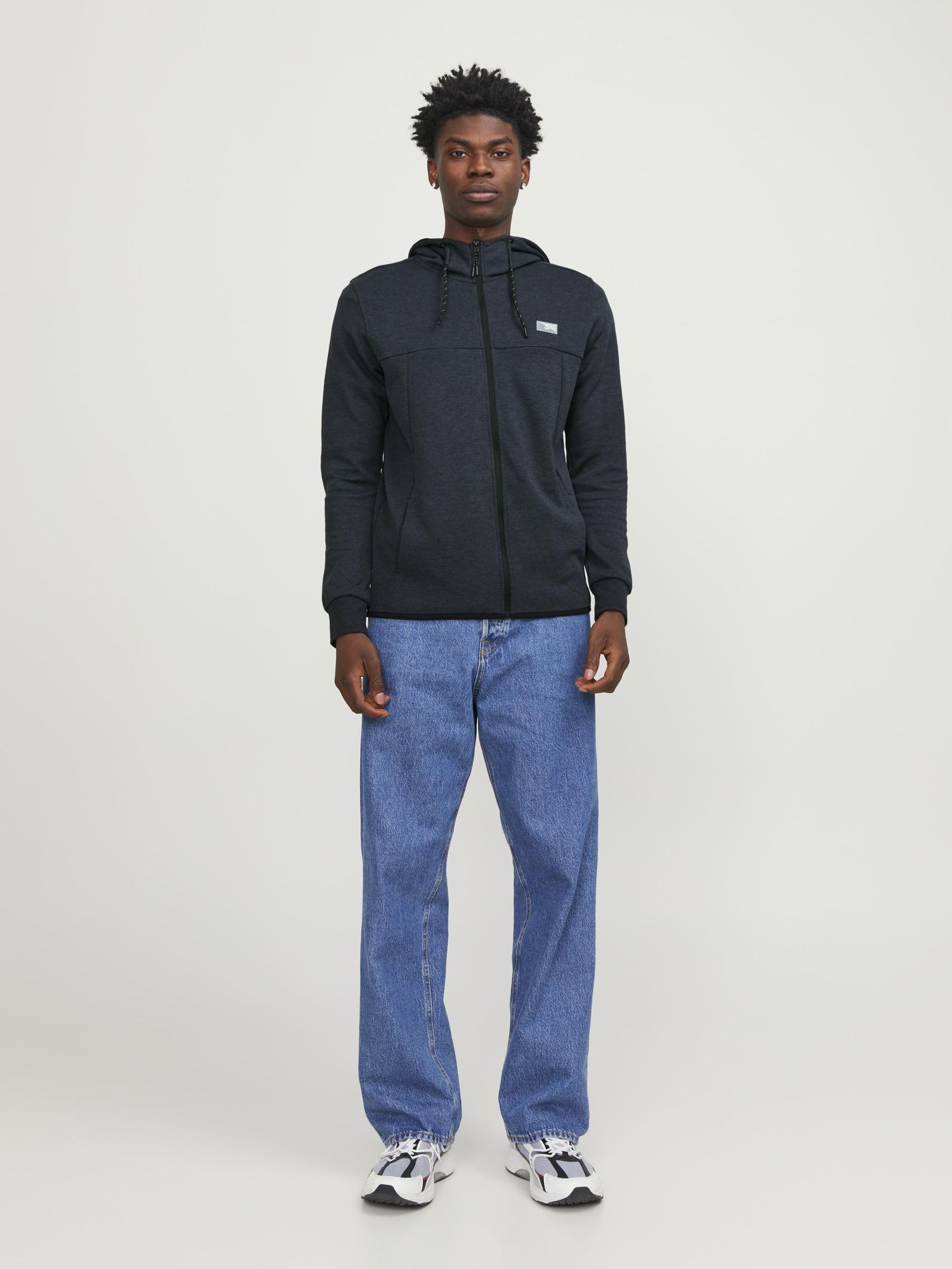 Jack & Jones Jcoair-Sudadera con Cremallera Cárdigan Hombre