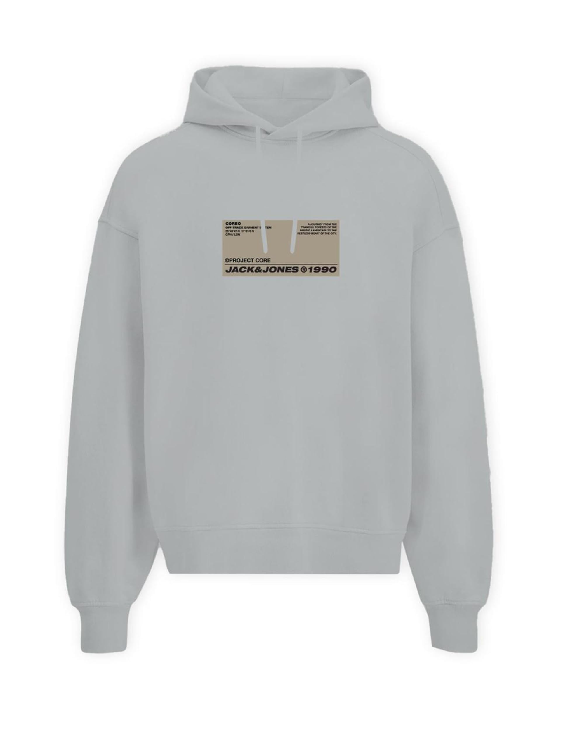 JACK & JONES Jcoterrain-Sudadera con Capucha Hombre