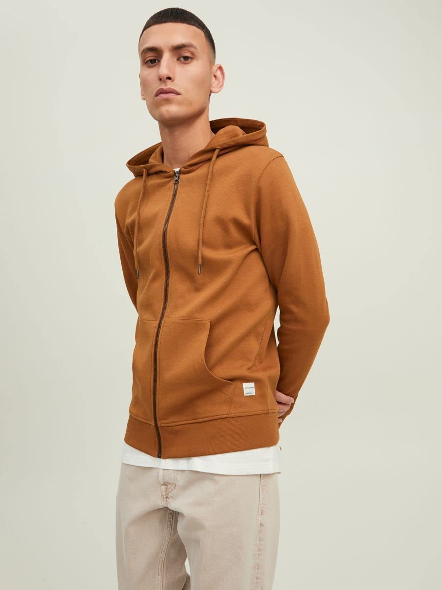 JACK & JONES Jjebasic Sweat Zip Hood Noos Sudadera