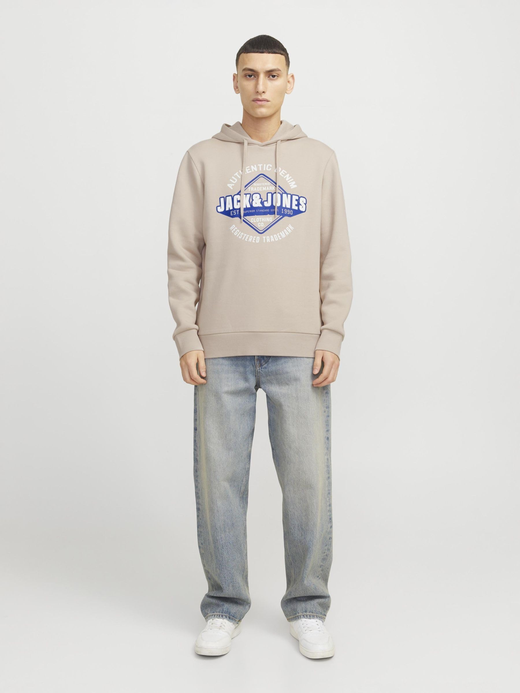 JACK & JONES Sudadera con Capucha para Hombre