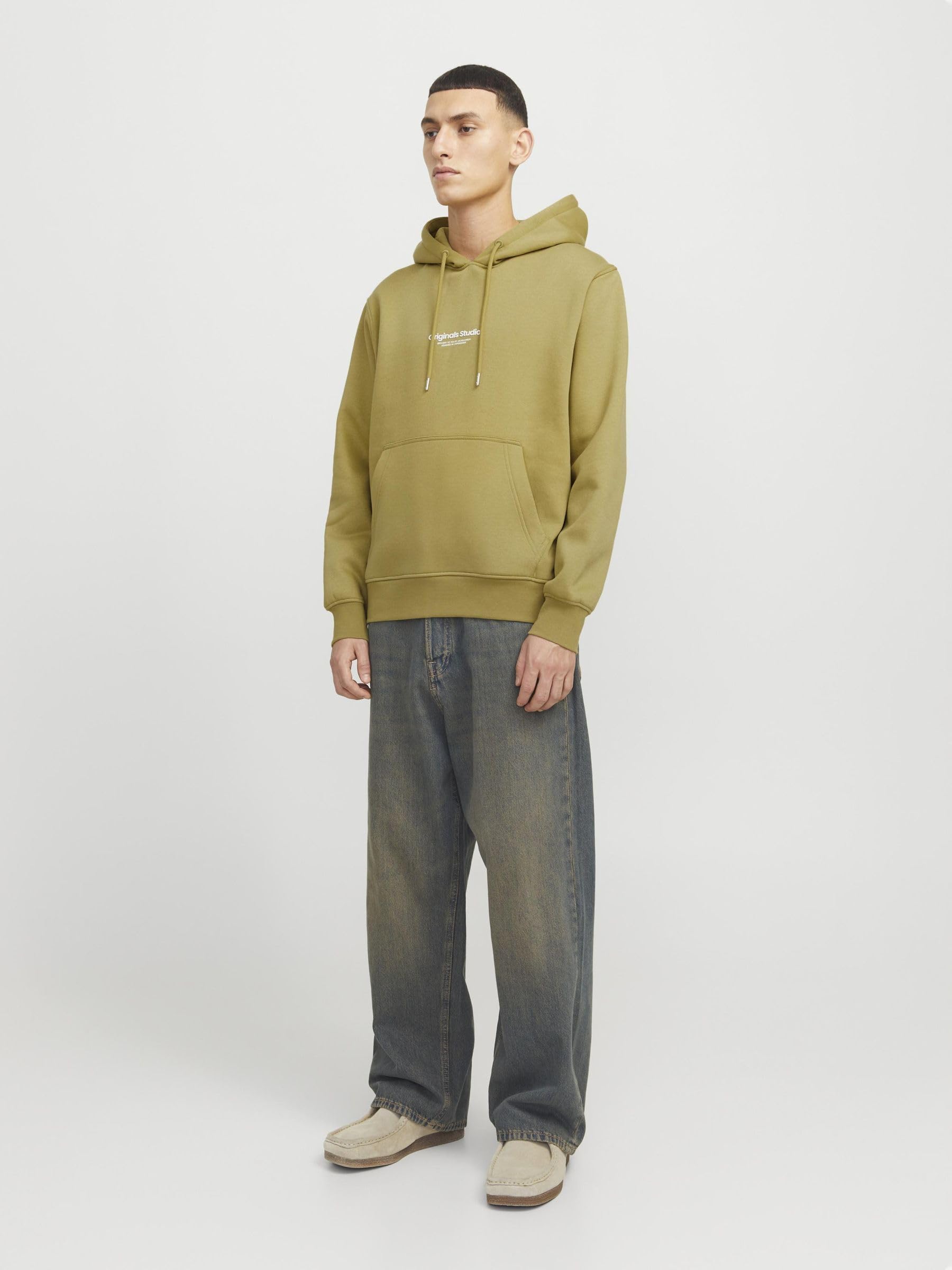 JACK & JONES Sweat Hood Jorvesterbro Sudadera con Capucha Noos para Hombre