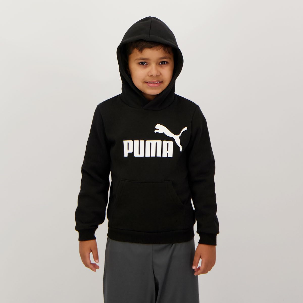 Puma Boy's ESS Big Logo Hoodie FL B Sweat