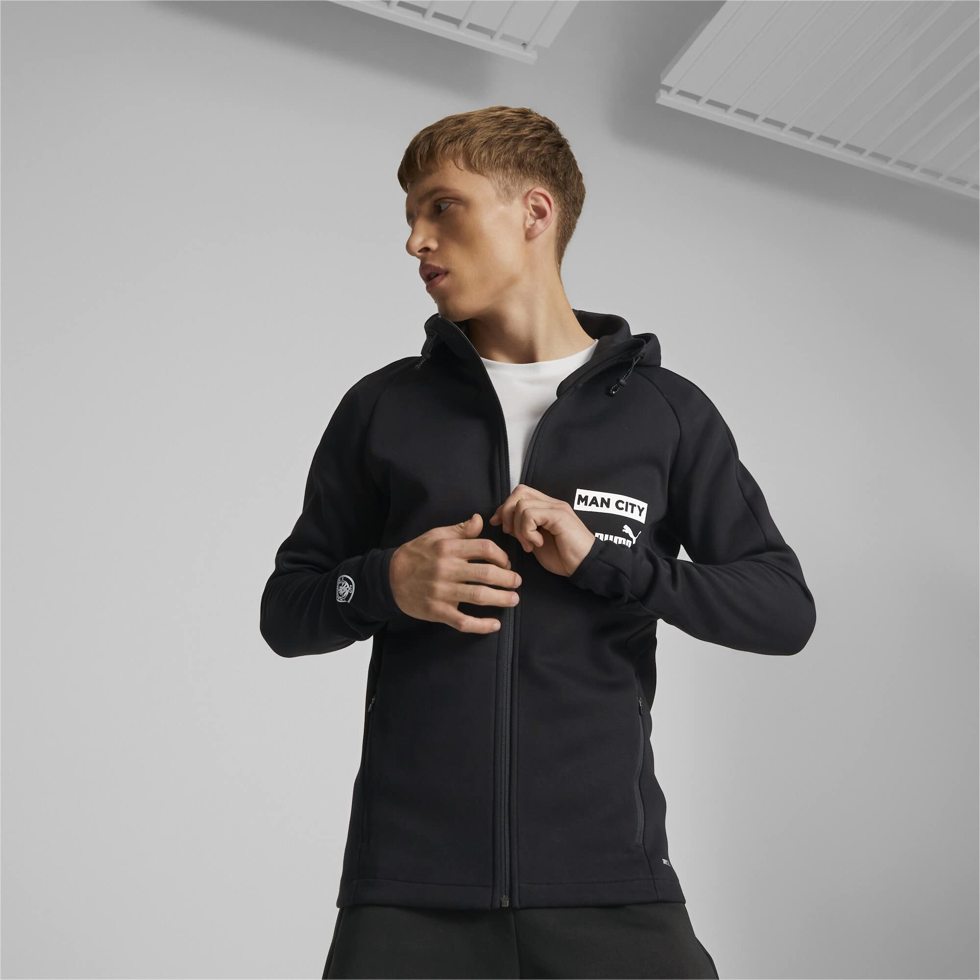 PUMA MCFC Casuals Hoody Jkt Sudadera Hombre