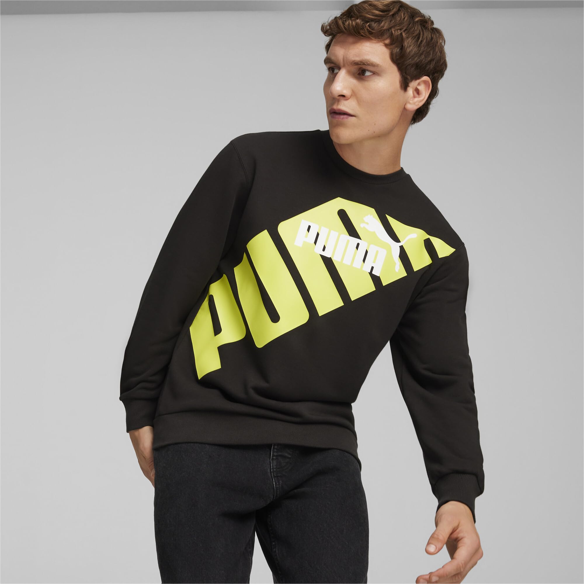 PUMA Power Graphic Crew TR Sudor Unisex Adulto