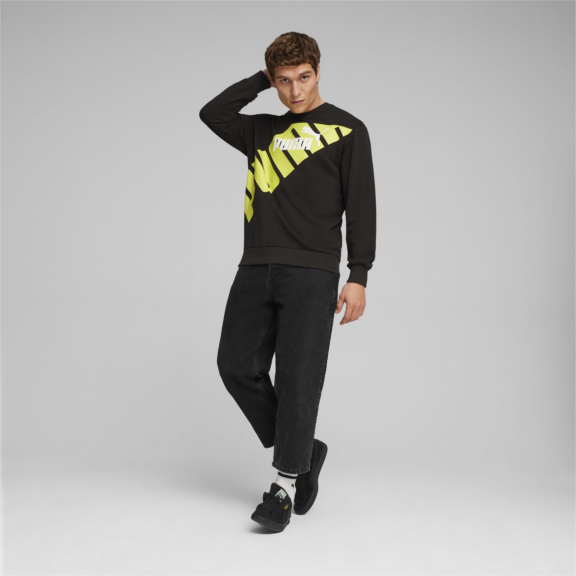 PUMA Power Graphic Crew TR Sudor Unisex Adulto