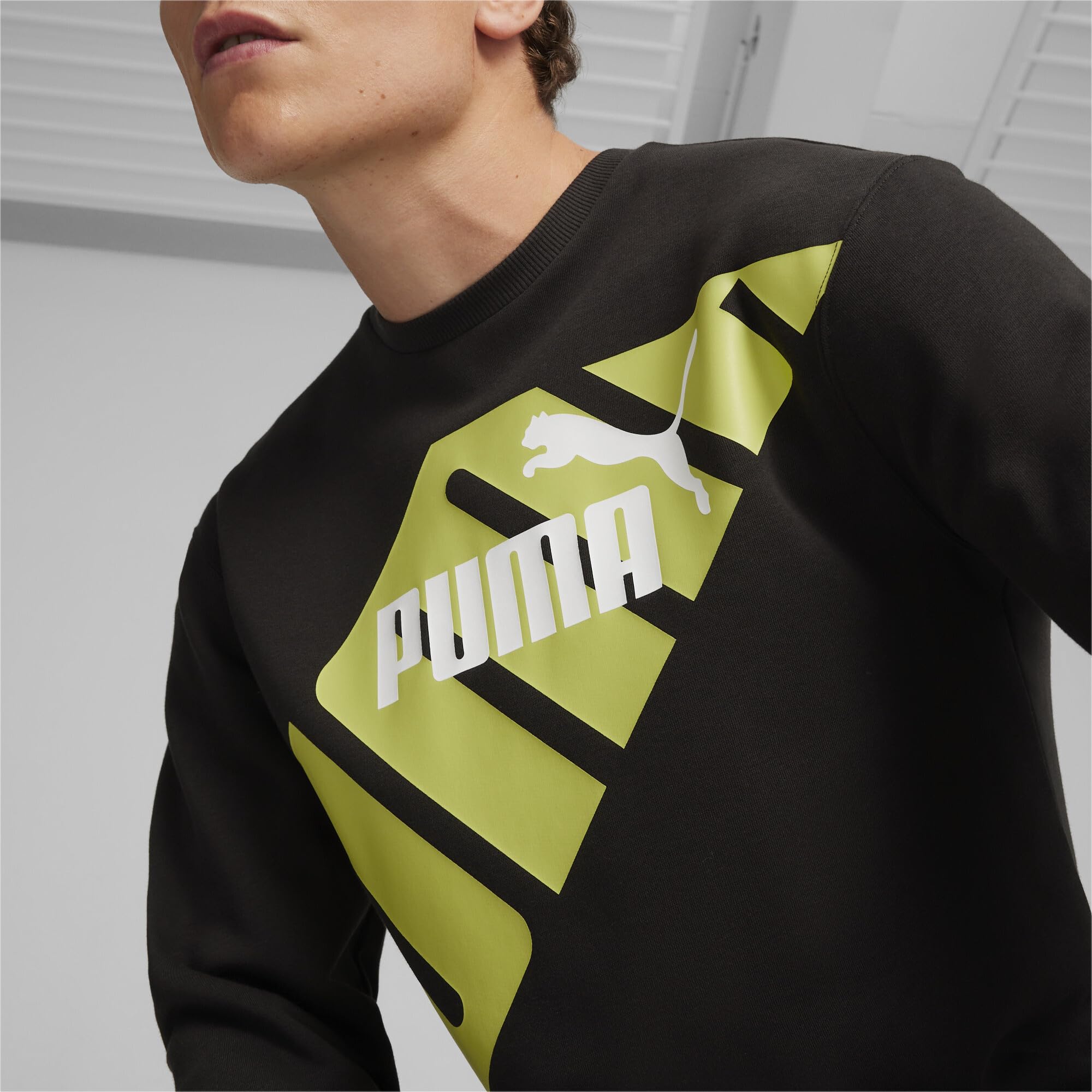 PUMA Power Graphic Crew TR Sudor Unisex Adulto