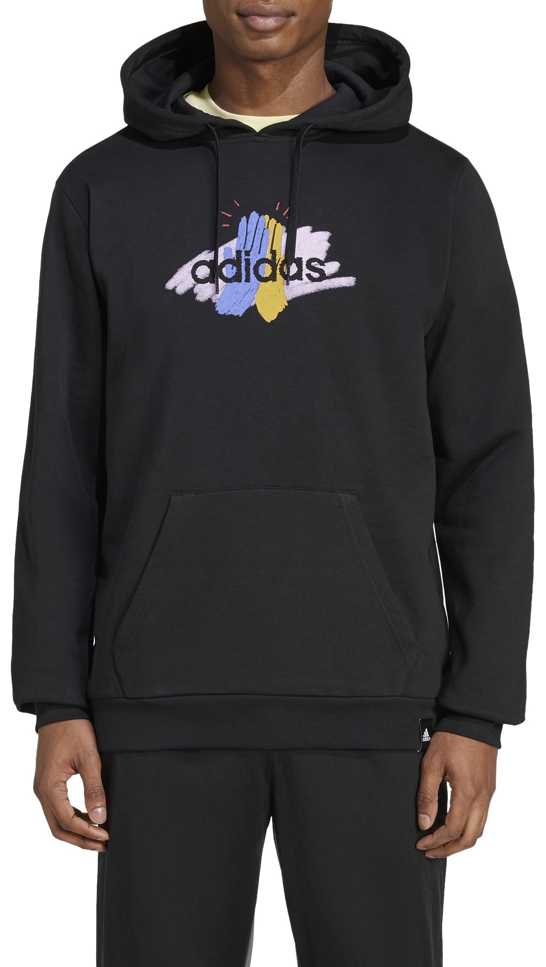 adidas Codes Graphic Hoodie Sudor con Capucha Hombre (Pack de 1)