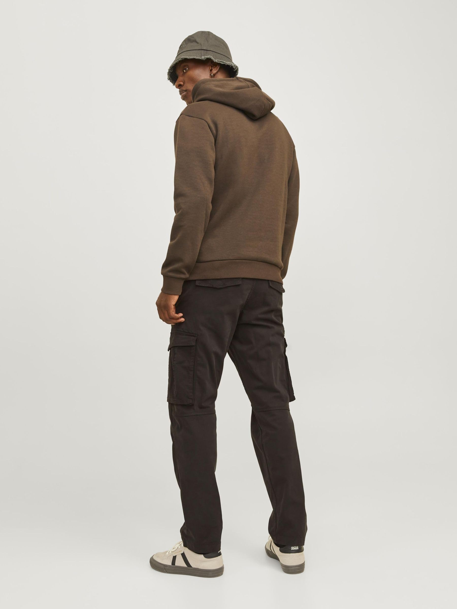 JACK & JONES Hoodie Plain Hoodie