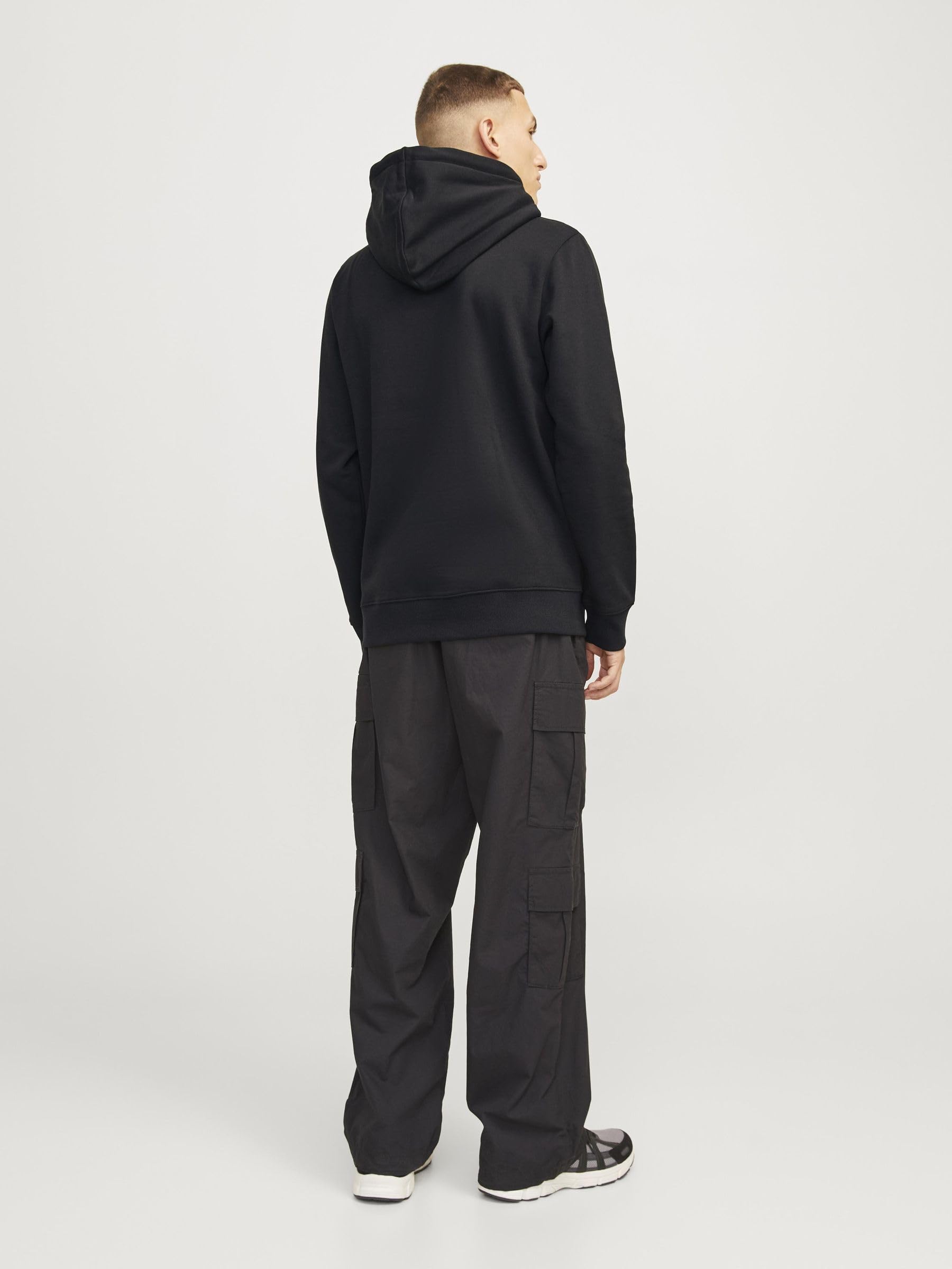 JACK & JONES Jcooutdoor Logo Sweat Hood Sn Sudadera con Capucha para Hombre