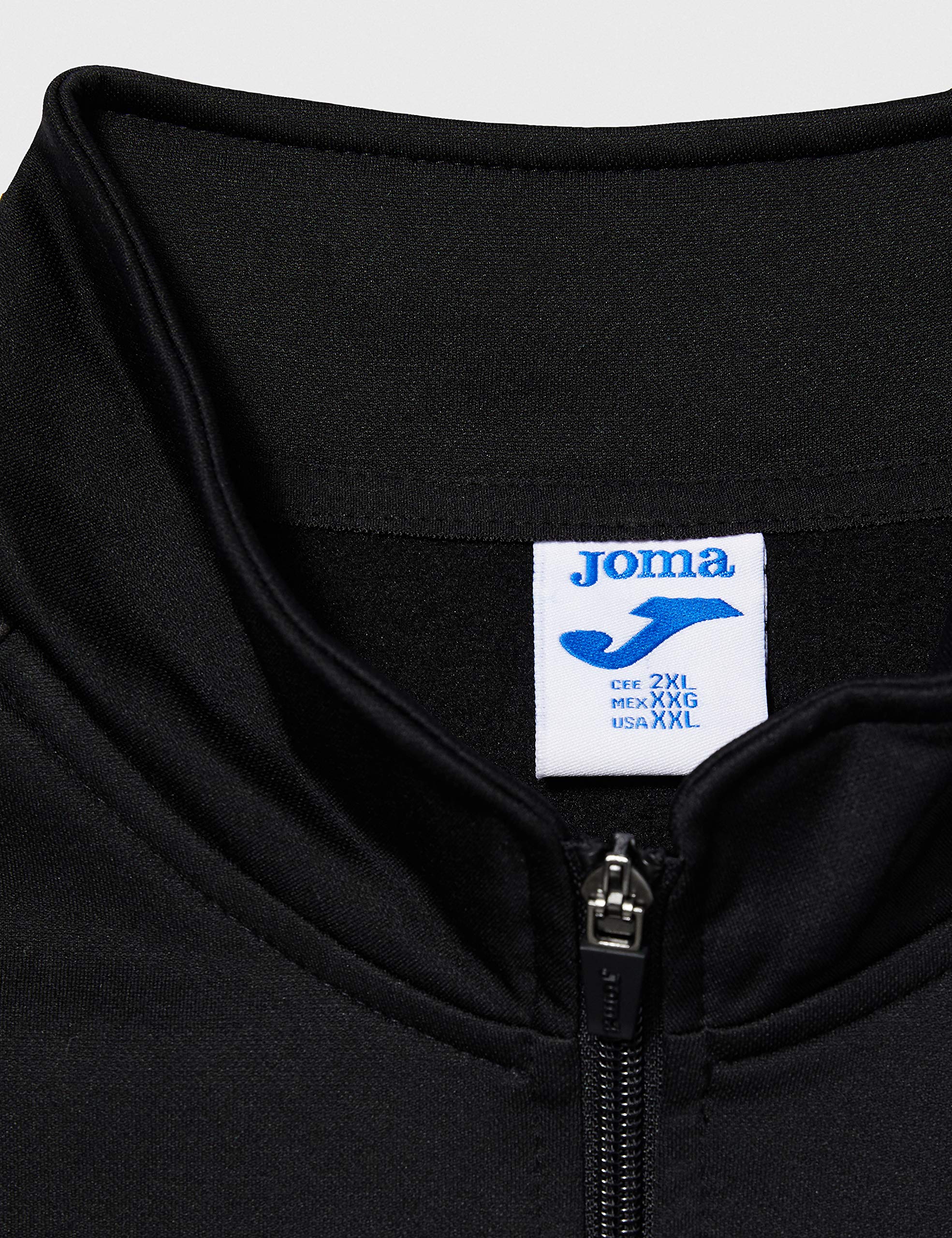 Joma Sudadera Faraon Negro Media Cremallera