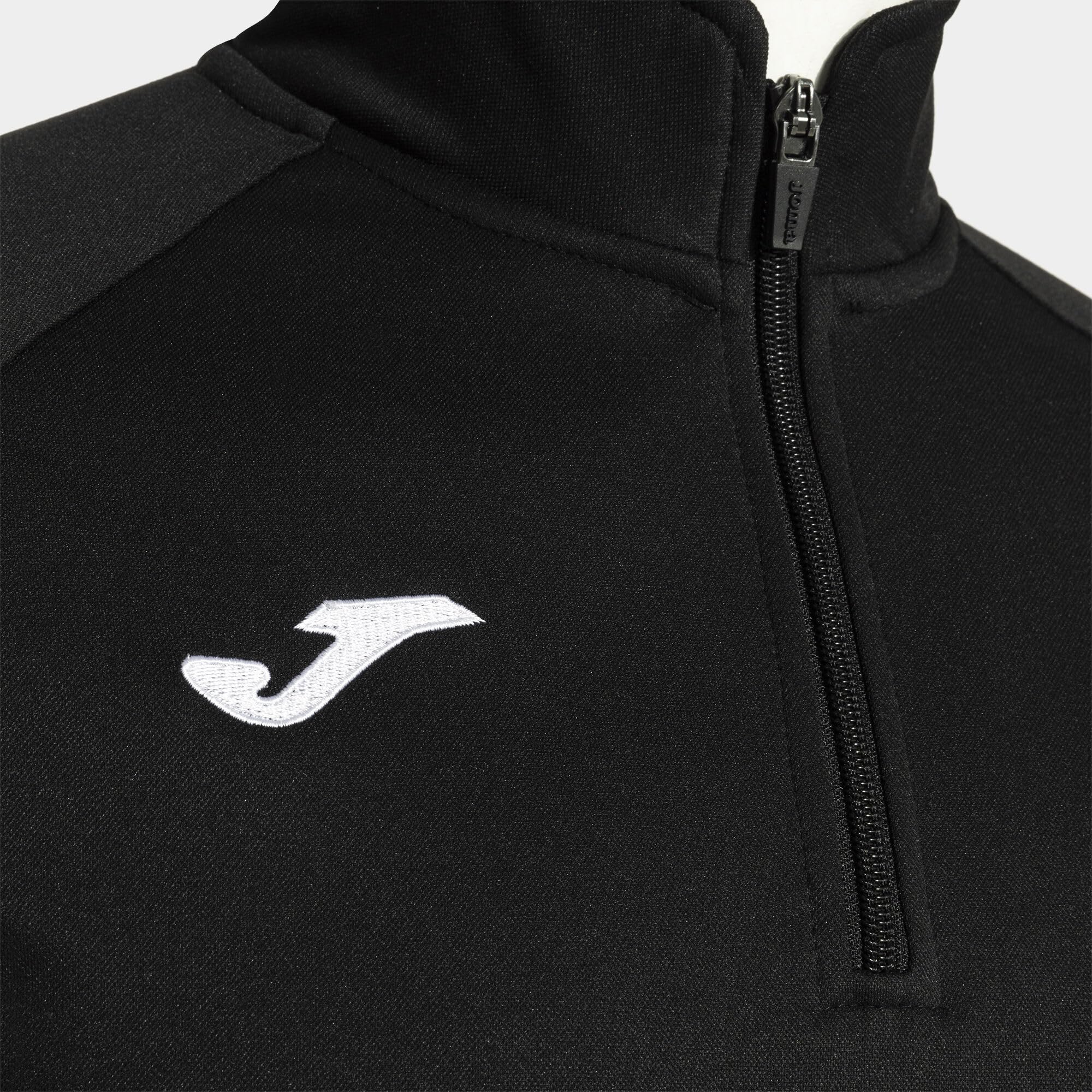 Joma Sudadera Faraon Negro Media Cremallera