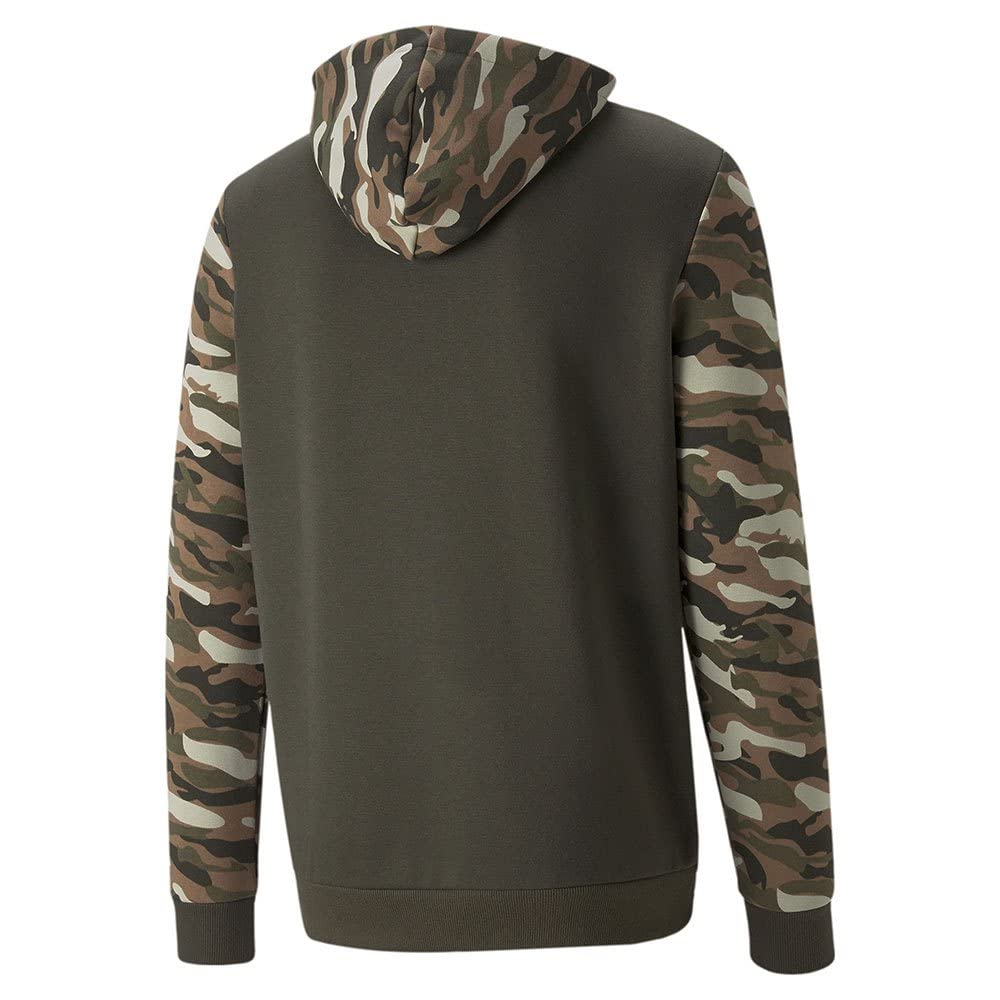 PUMA ESS+ Camo Hoodie FL Sudadera Hombre