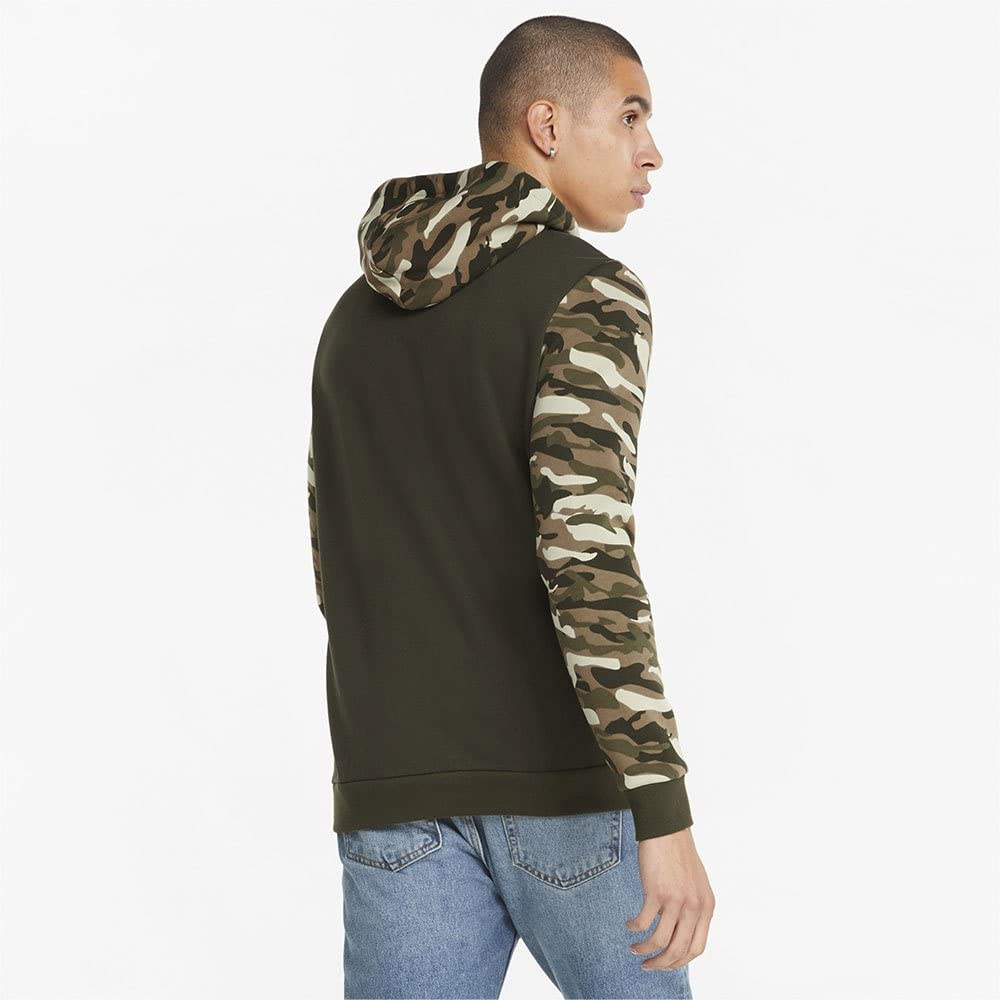 PUMA ESS+ Camo Hoodie FL Sudadera Hombre