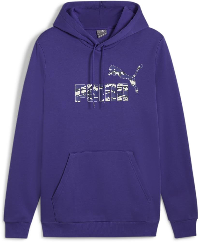 PUMA ESS+ Camo Hoodie FL Sudadera Hombre
