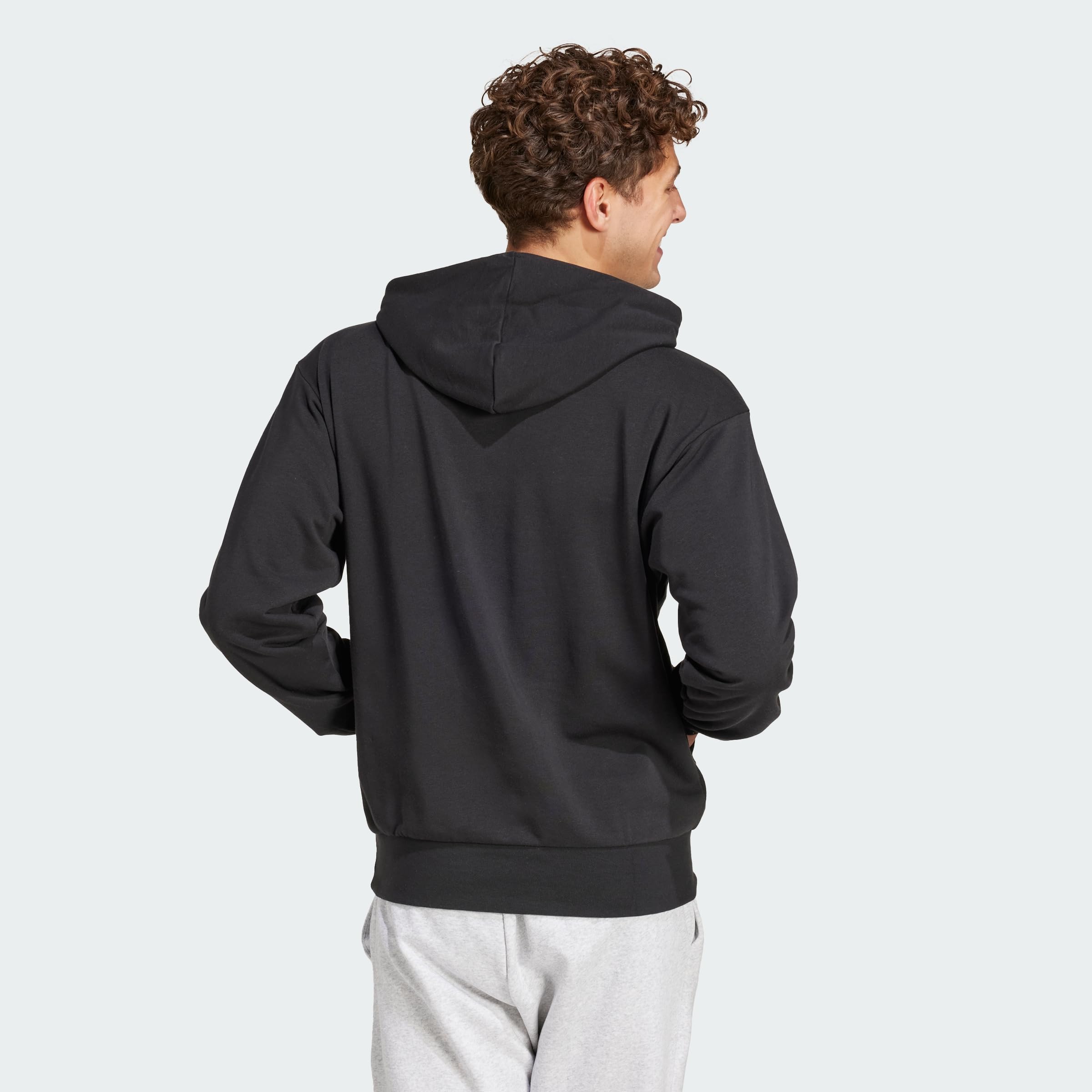 adidas Essentials Feelcozy French Terry Hoodie Sudadera con Capucha Hombre (Pack de 1)