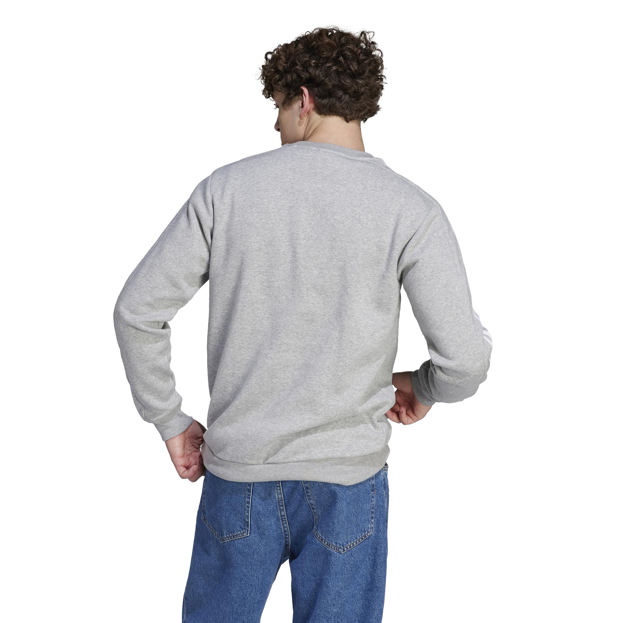 adidas Essentials Fleece 3-Stripes Sweatshirt Sudadera Hombre