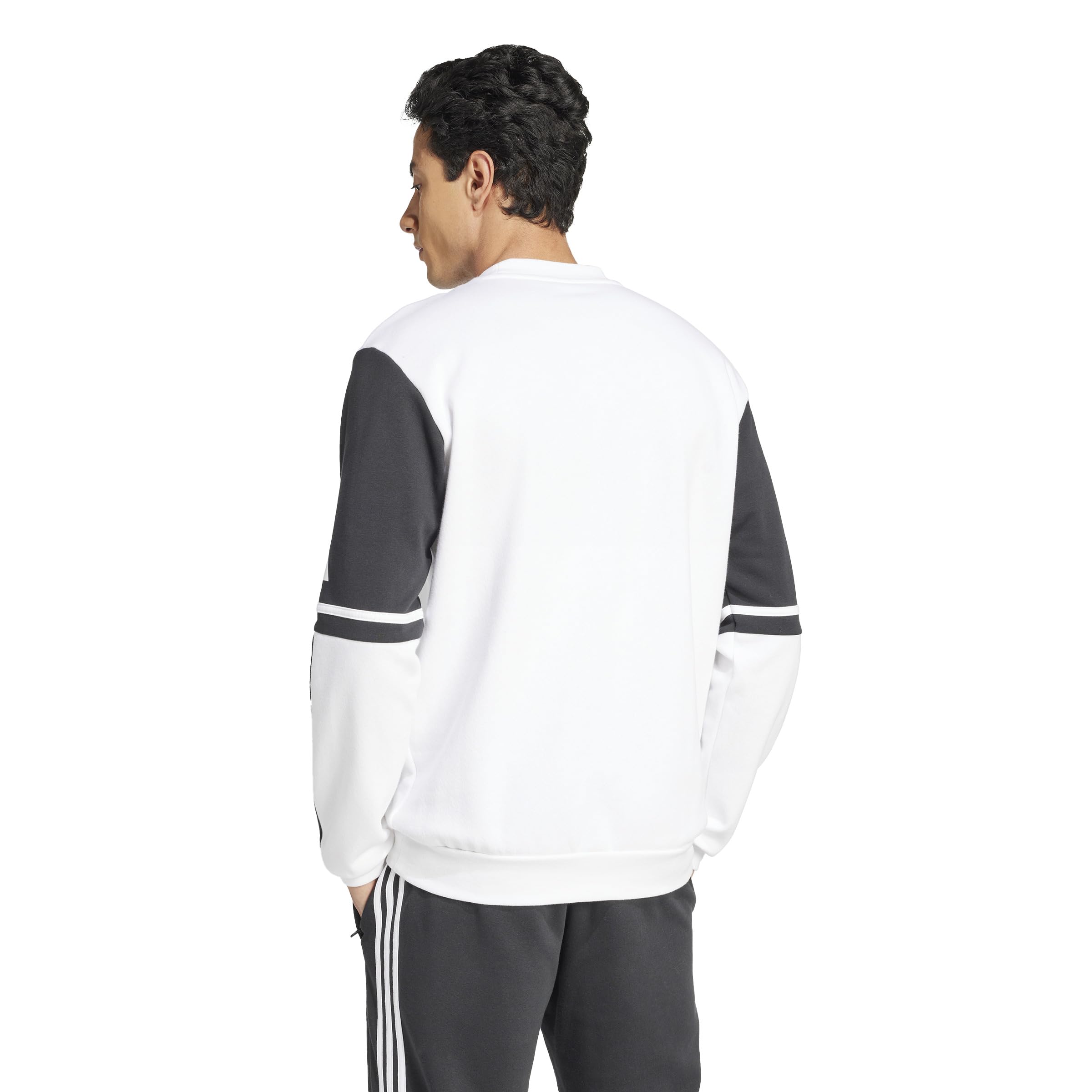 adidas Hombre SQUADRA25 Sweat Crew, White, M