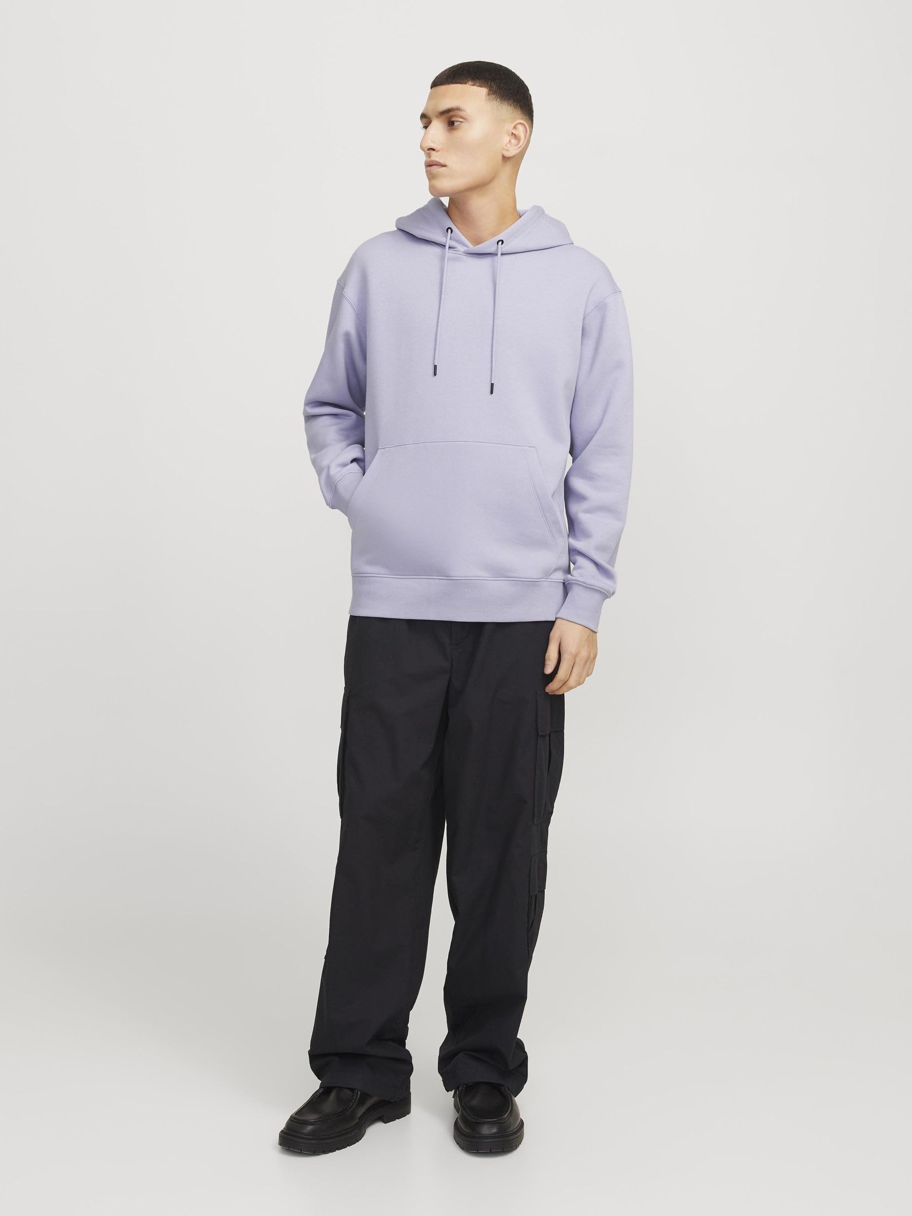 JACK & JONES Hoodie Plain Hoodie