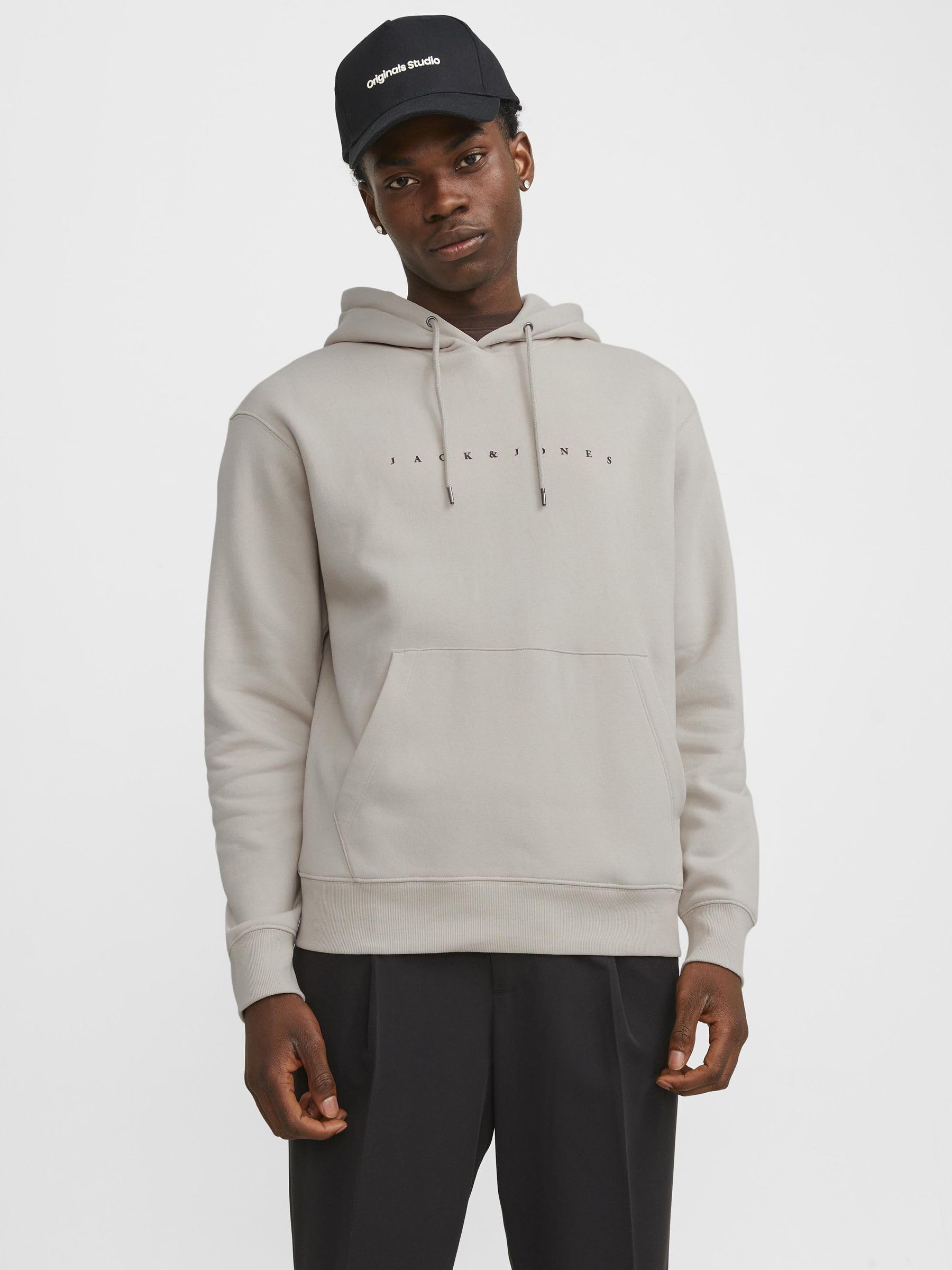 JACK & JONES Jjestar JJ Sweat Hood Noos Sudadera con Capucha para Hombre