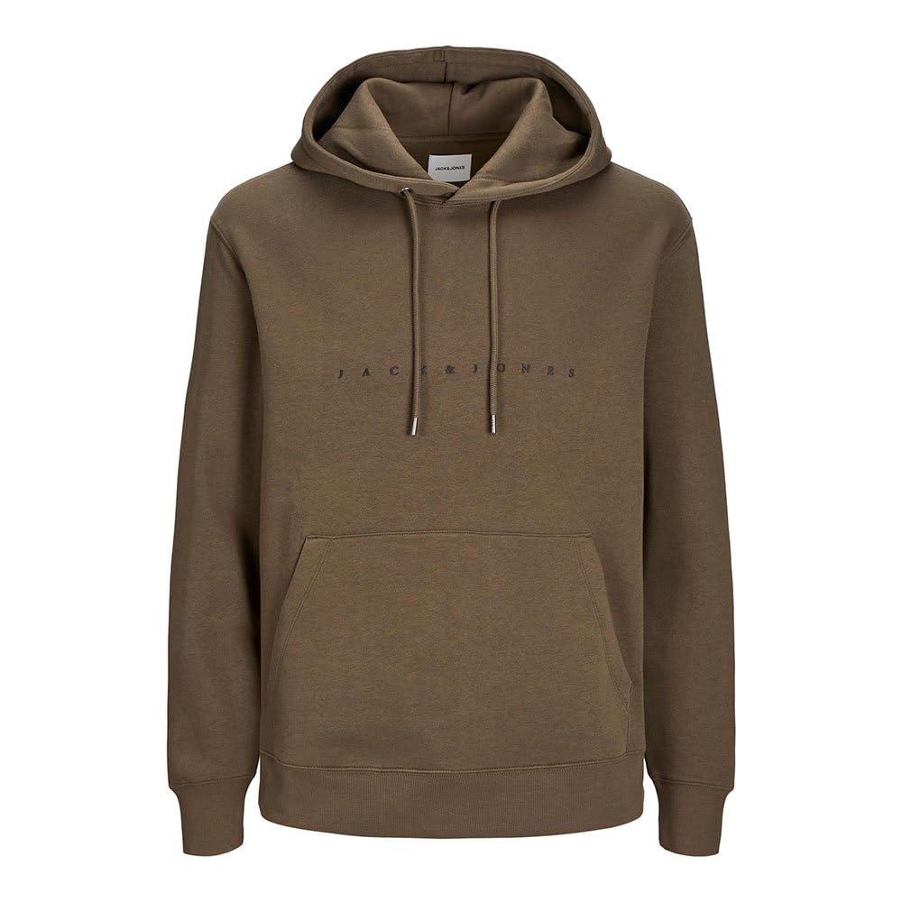 JACK & JONES Jjestar JJ Sweat Hood Noos Sudadera con Capucha para Hombre