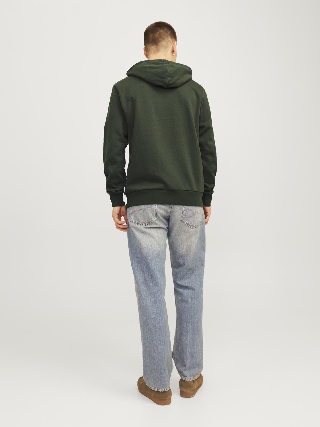 JACK & JONES Jjferris Sudadera con Capucha Hombre