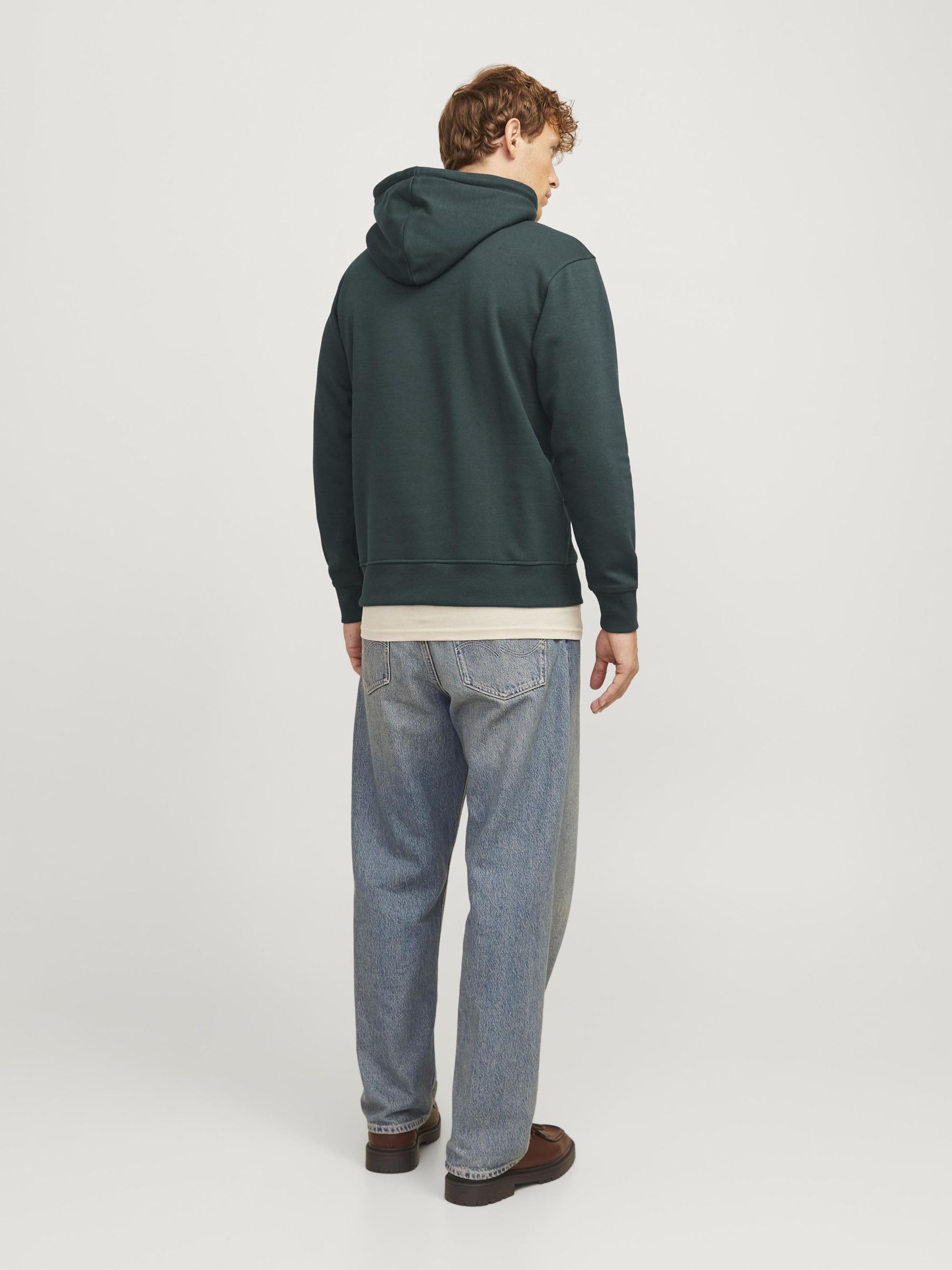 JACK & JONES Jorvesterbro Newton Boxfront Sweat BF Sudadera con Capucha para Hombre