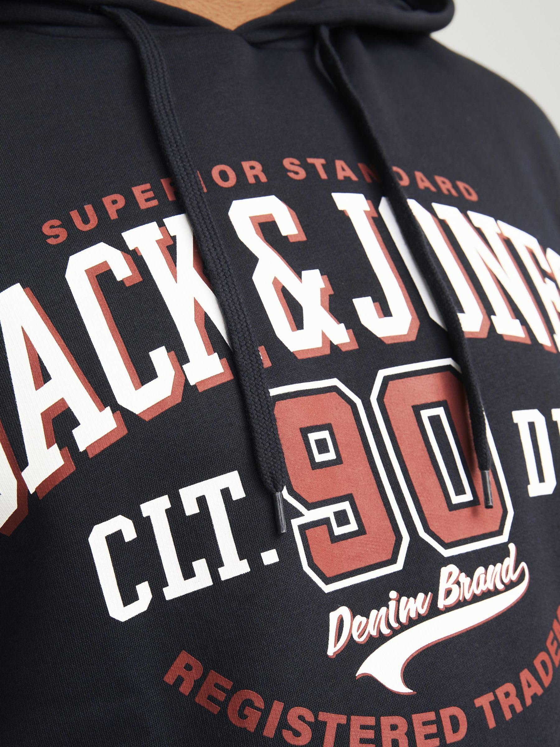 JACK & JONES Sudadera con Capucha para Hombre
