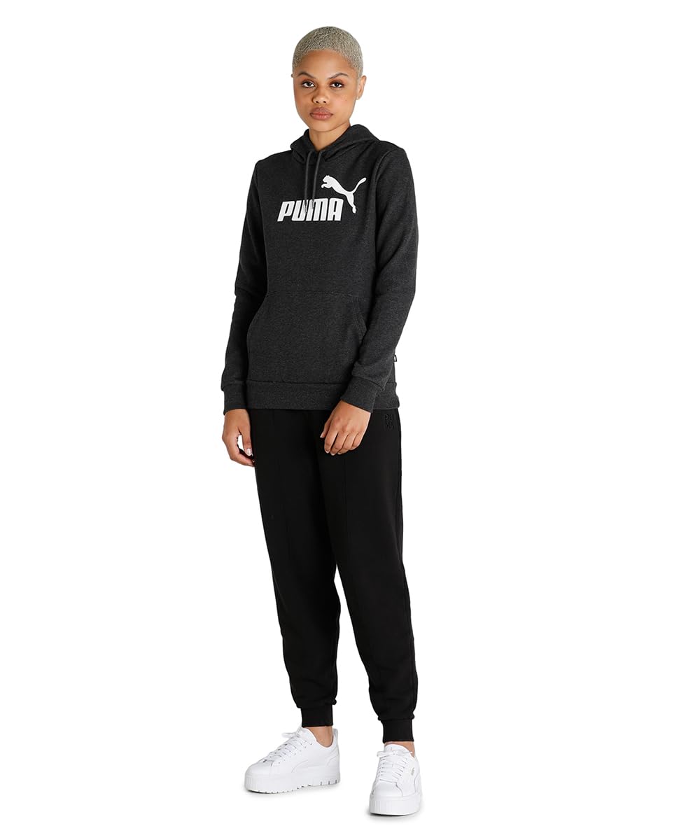 PUMA ESS Logo Hoodie FL Sudadera Unisex Adulto
