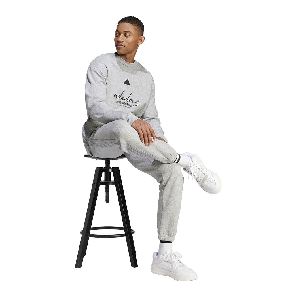 adidas Brand Love French Terry Sweatshirt Sudadera (Manga Larga) Hombre (Pack de 1)