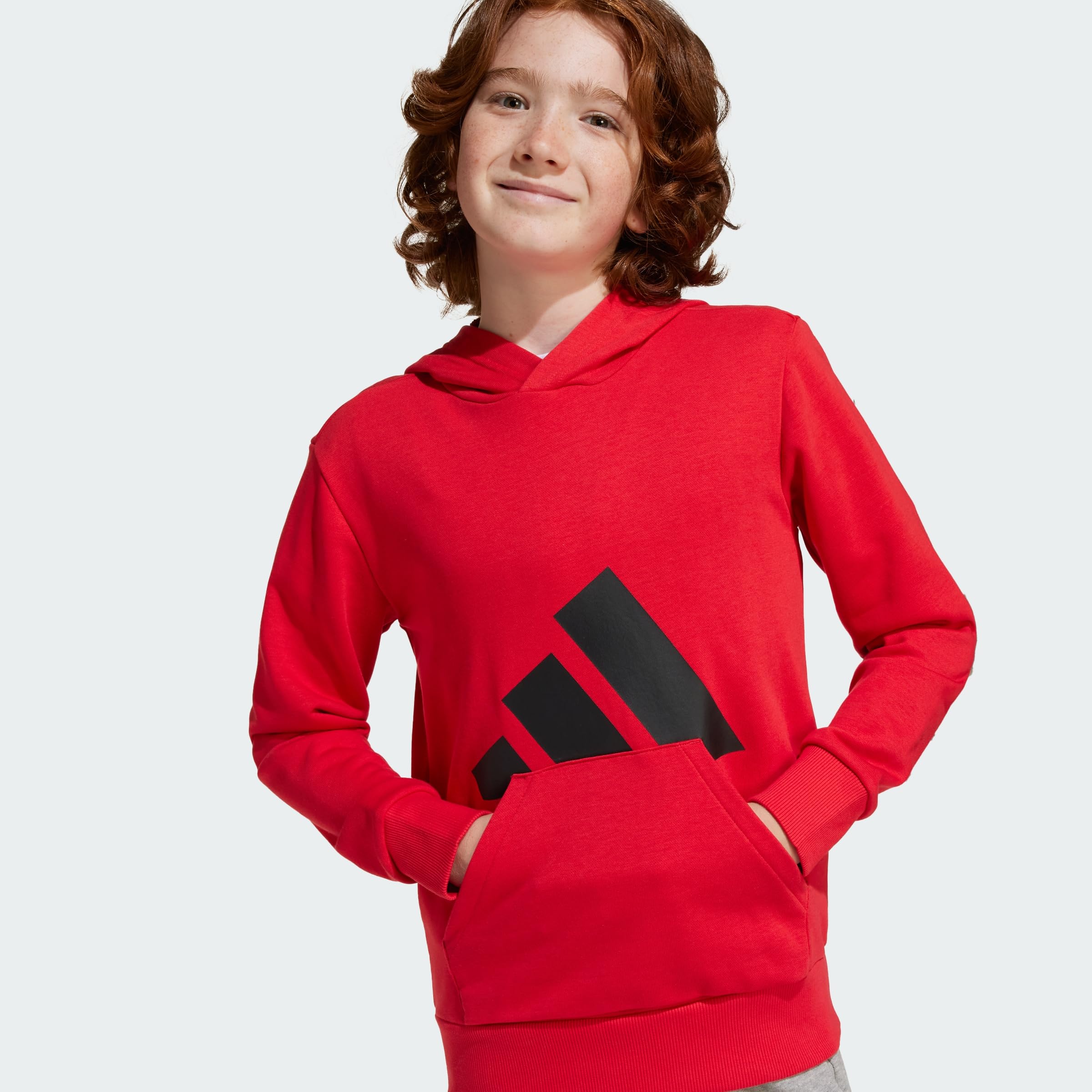 adidas Essentials Big Logo Hoodie Sudadera con Capucha Unisex niños (Pack de 1)