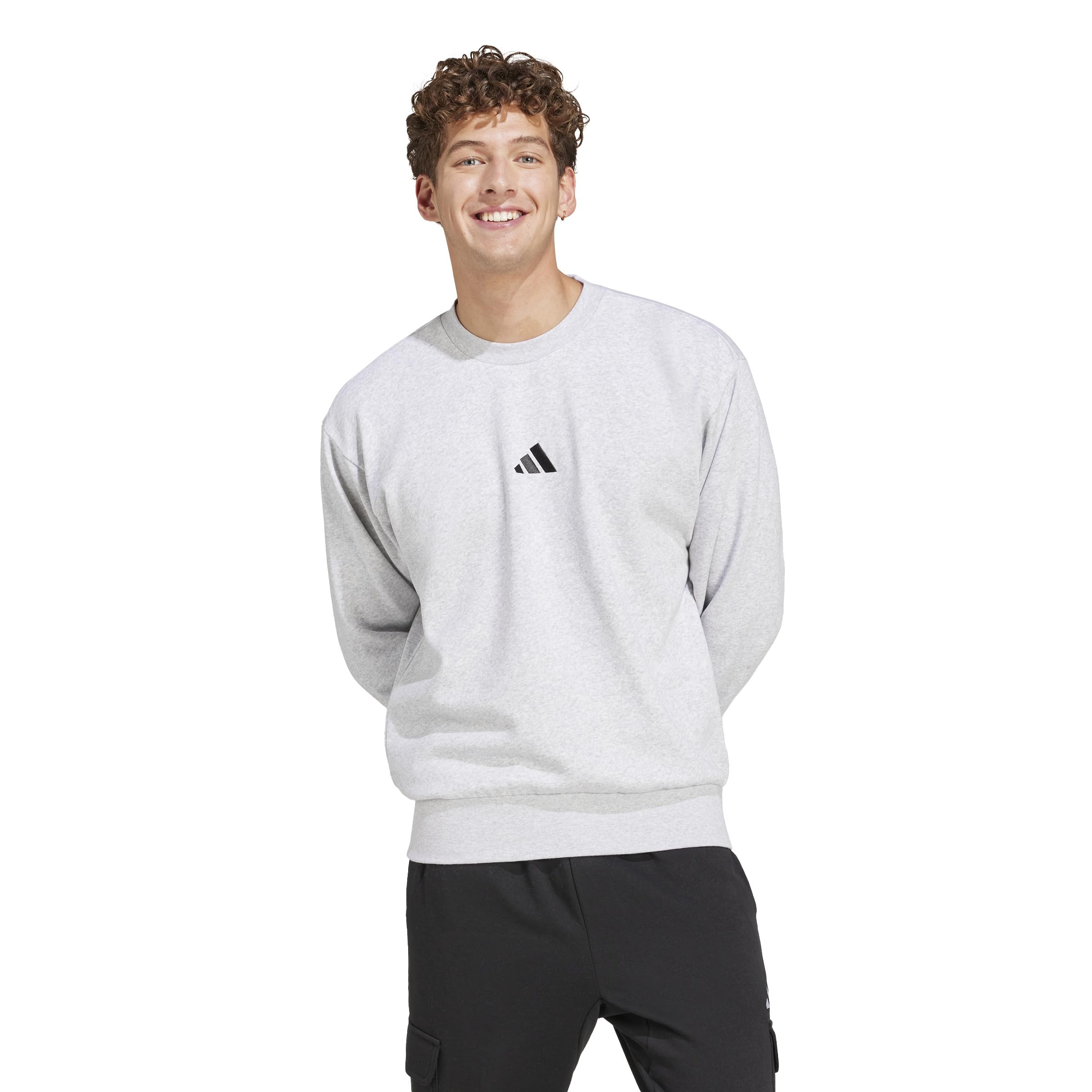adidas Essentials Feelcozy Fleece Sweatshirt Sudadera Hombre