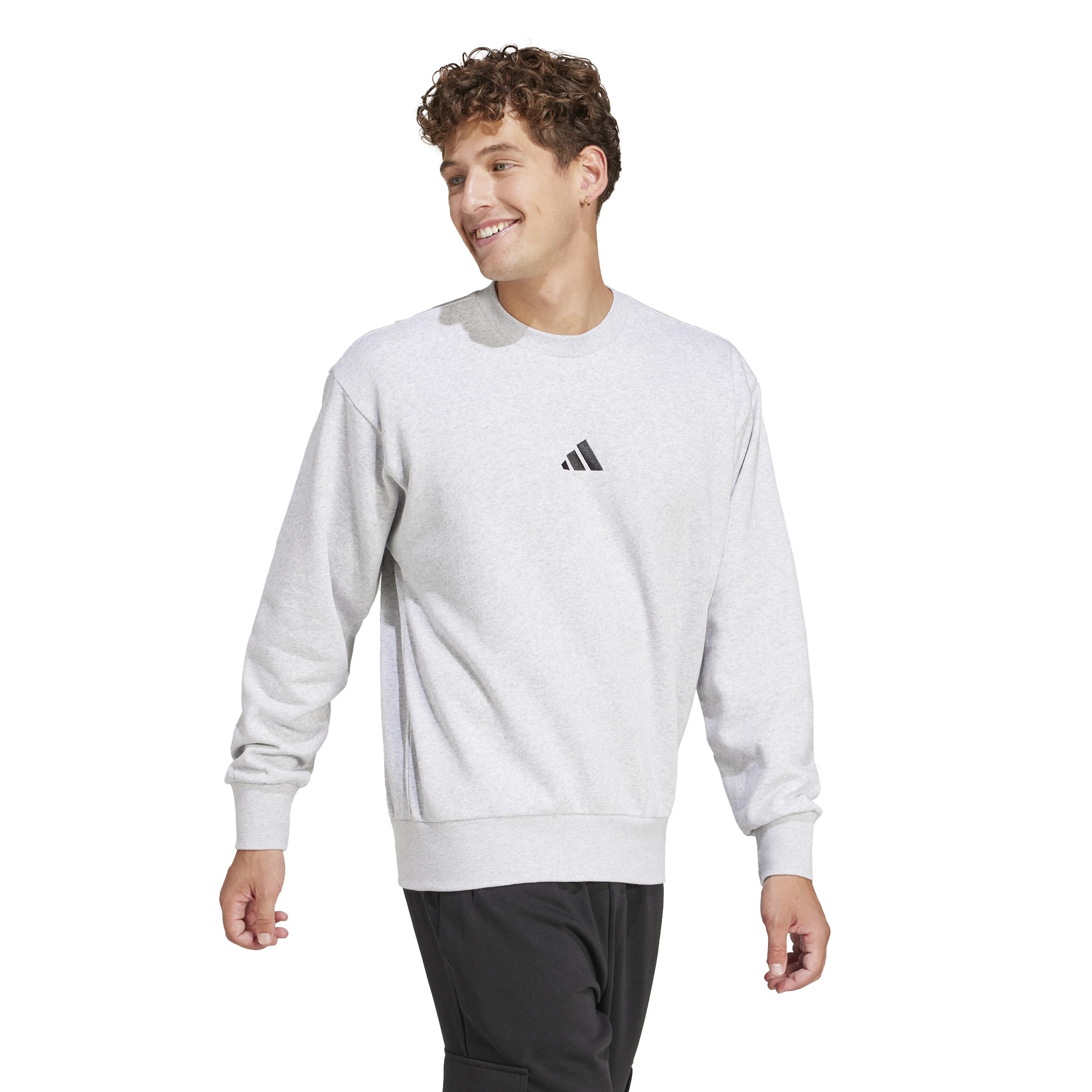 adidas Essentials Feelcozy Fleece Sweatshirt Sudadera Hombre