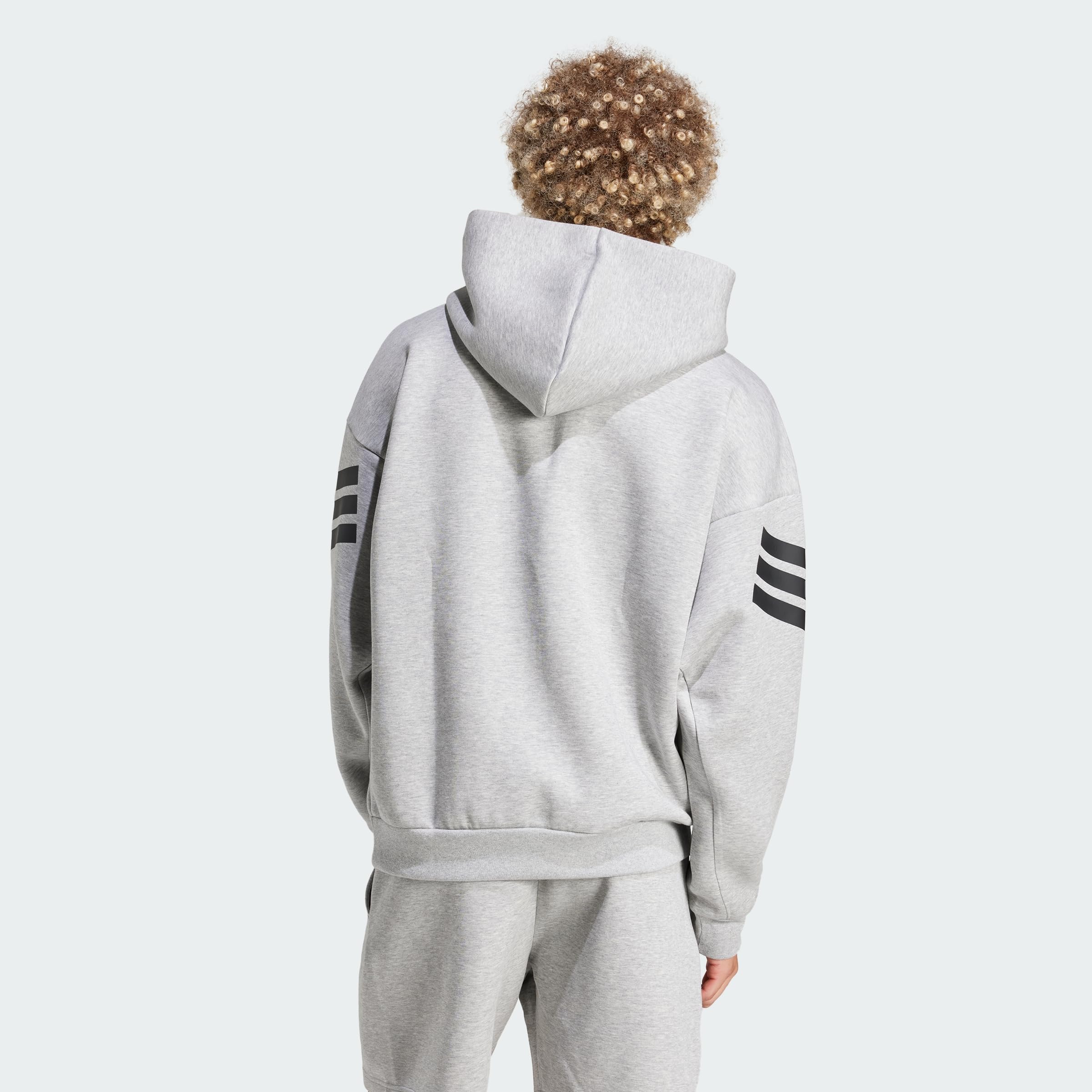 adidas Men's Sudadera con Capucha Future Icons 3 Bandas,