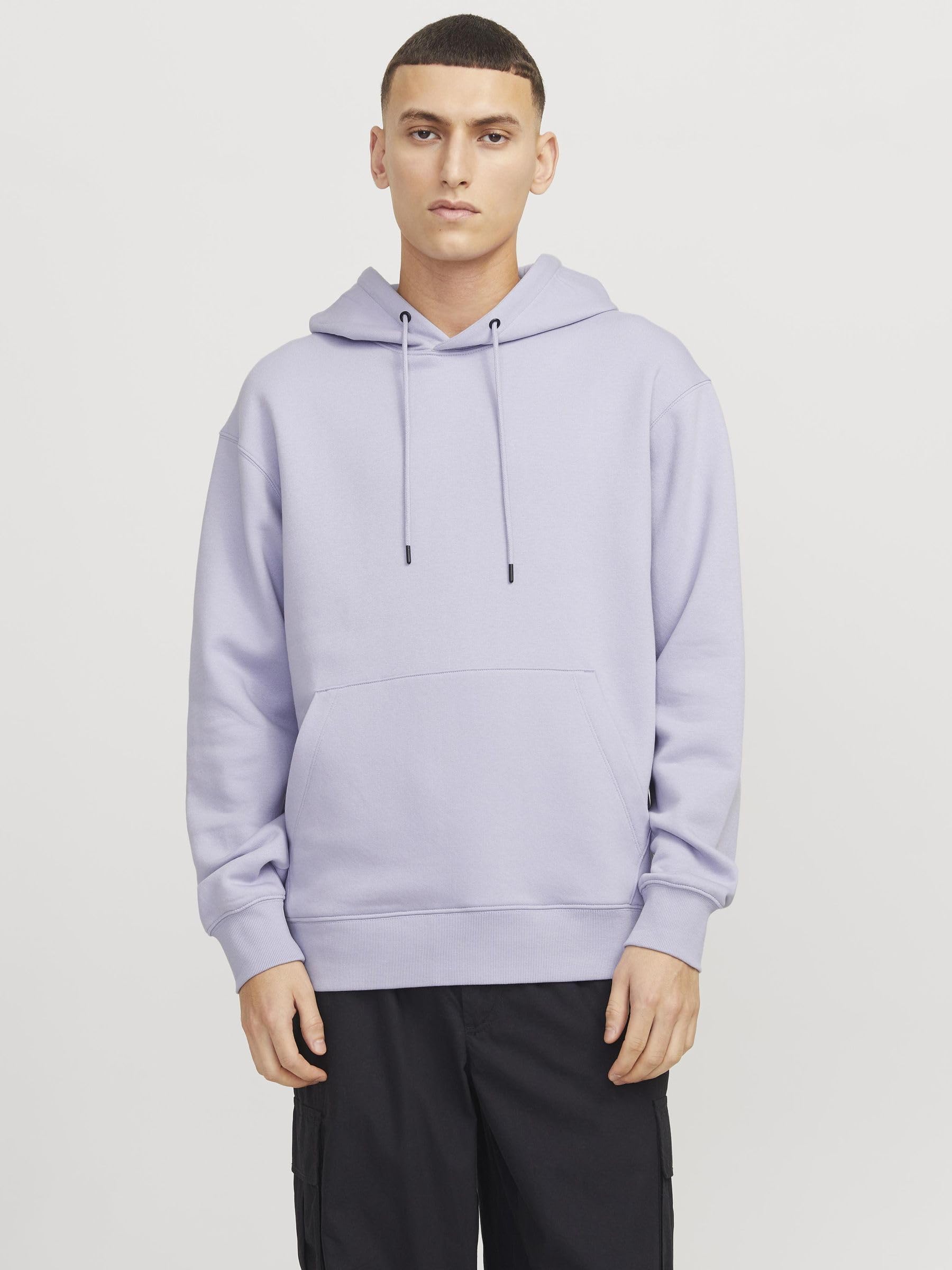 JACK & JONES Hoodie Plain Hoodie