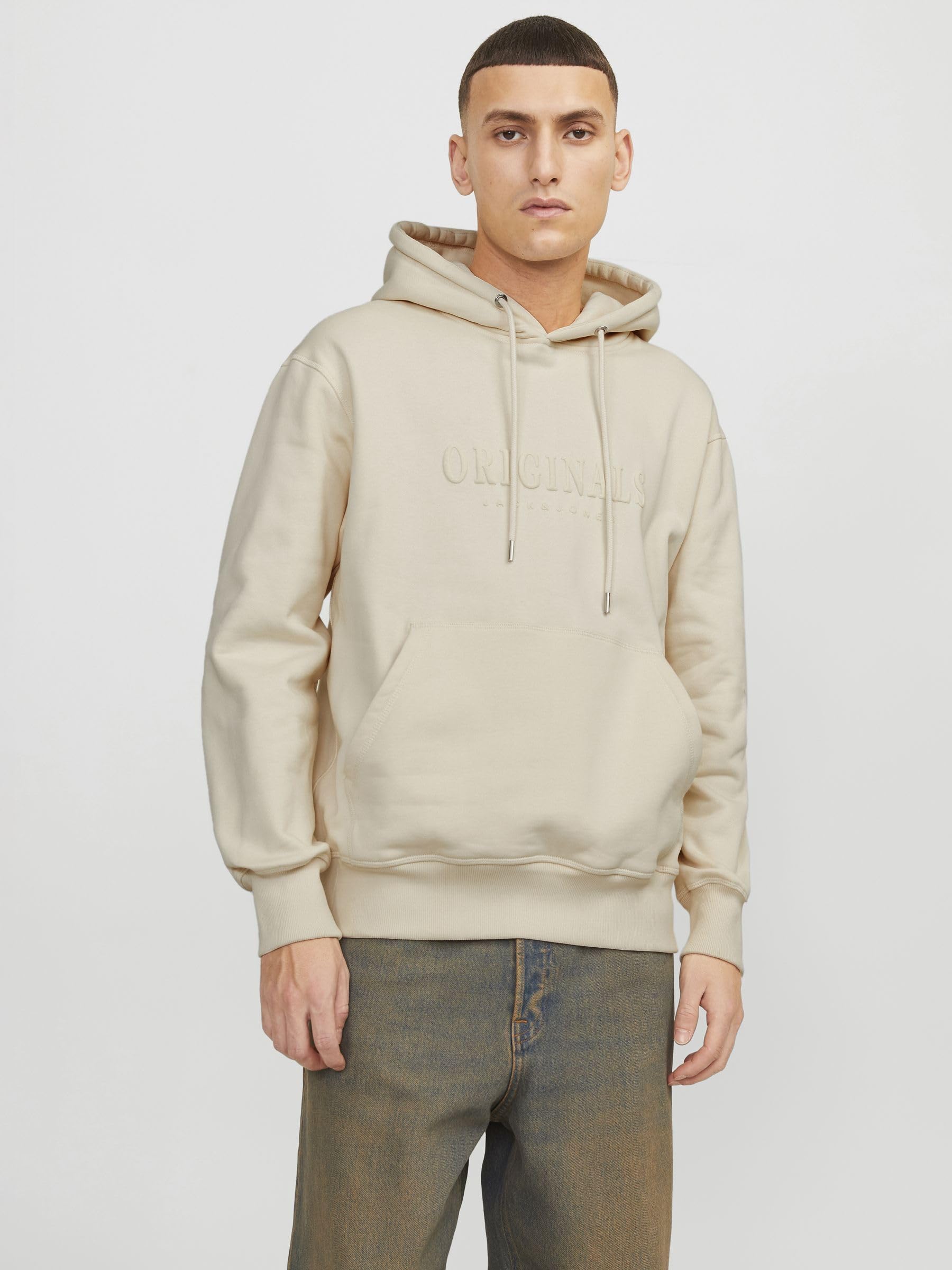 Jack & Jones Men's Jorfrederiksberg Hoodie Hooded Sweatshirt