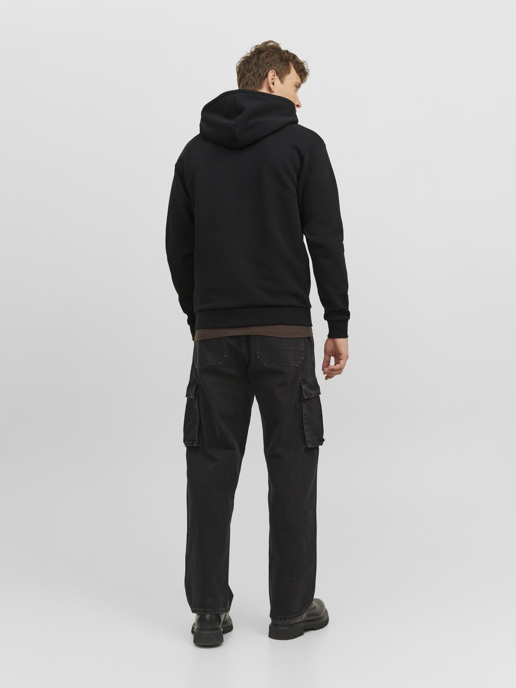 JACK & JONES Zip Hoodie Plain Zip Hoodie