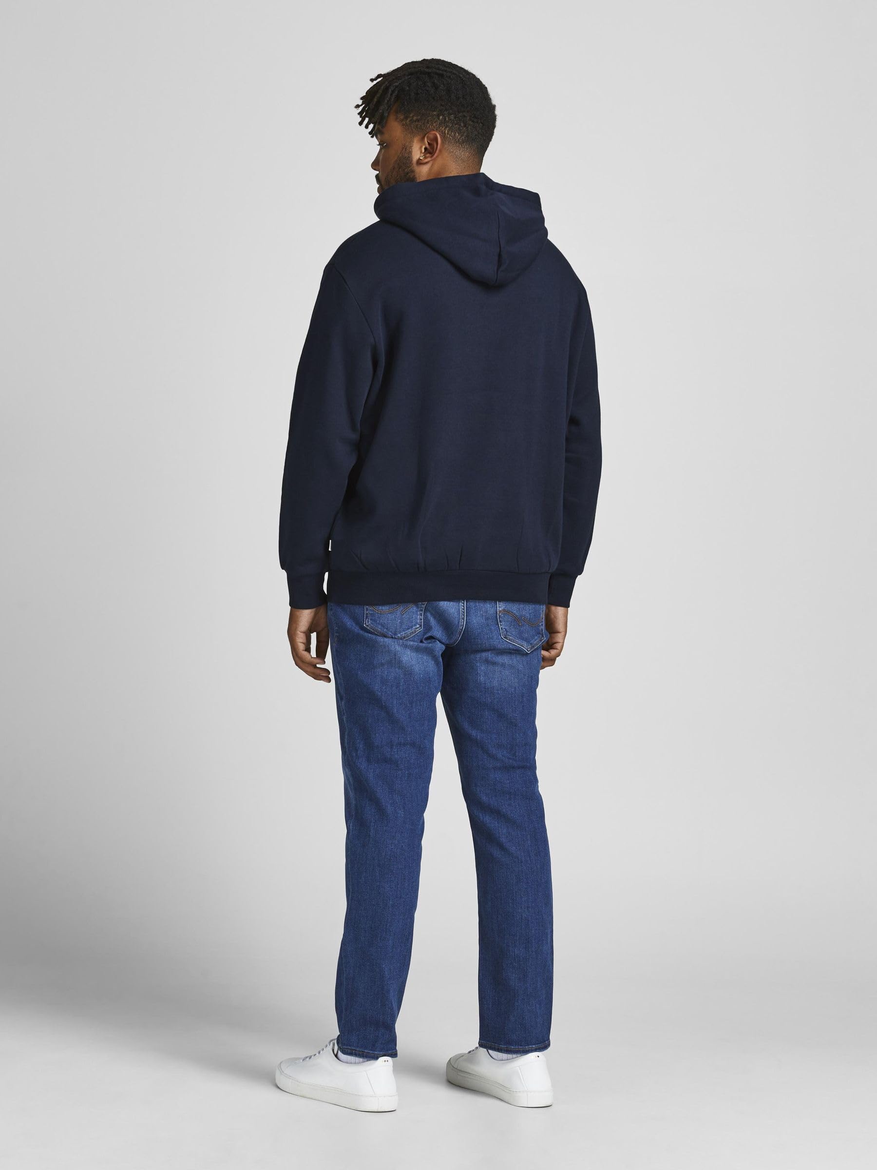 JACK&JONES PLUS Jjecorp Logo Sweat Hood Noos PS Hooded Sweatshirt para Hombre