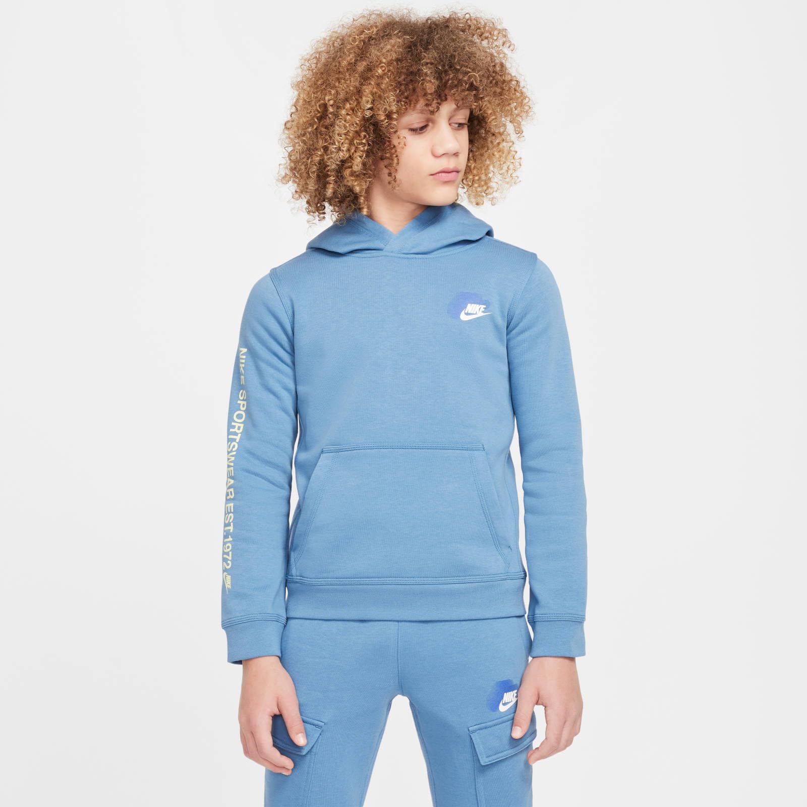 Nike Boys NSW Club Fleece Pullover Hoodie