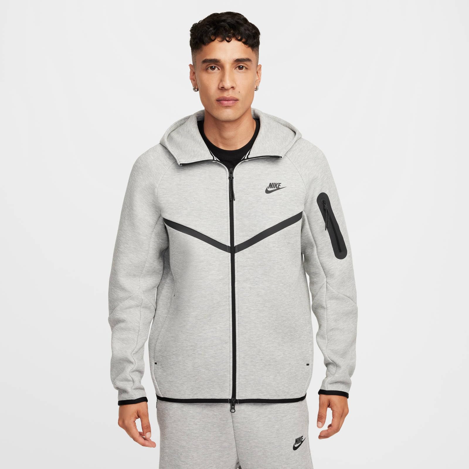 NIKE Tech Sudadera con Capucha Windrunner con Cremallera Completa