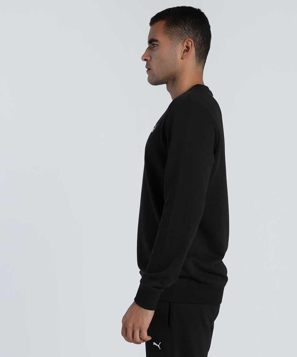 PUMA ESS Small No. 1 Logo Crew TR Sudaderas con tripulación Hombre