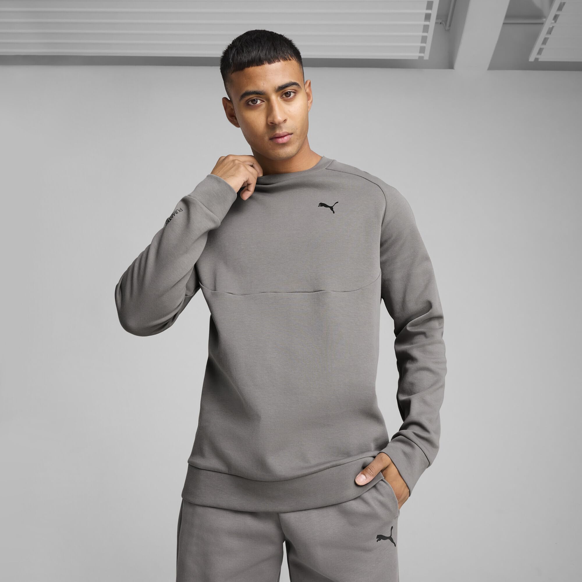 PUMA Pumatech Crew Dk Sudaderas con tripulación Hombre (Pack de 1)