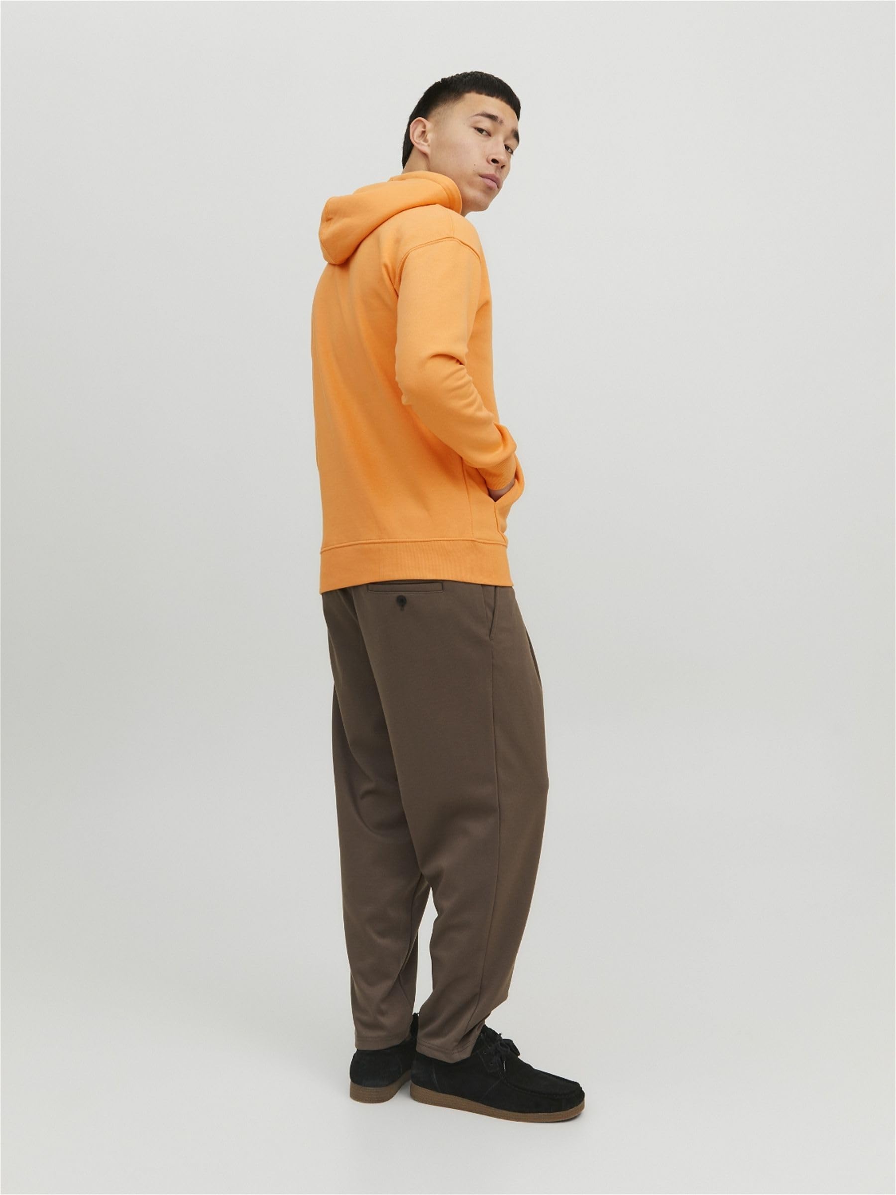 JACK & JONES Hoodie Plain Hoodie