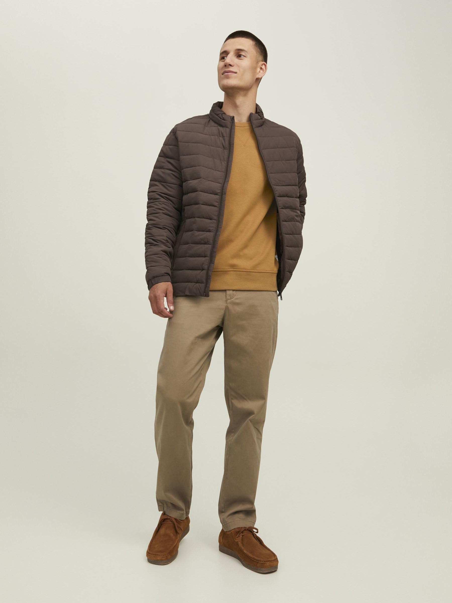 JACK & JONES Jjebasic Sweat Crew Neck Noos Sudadera para Hombre