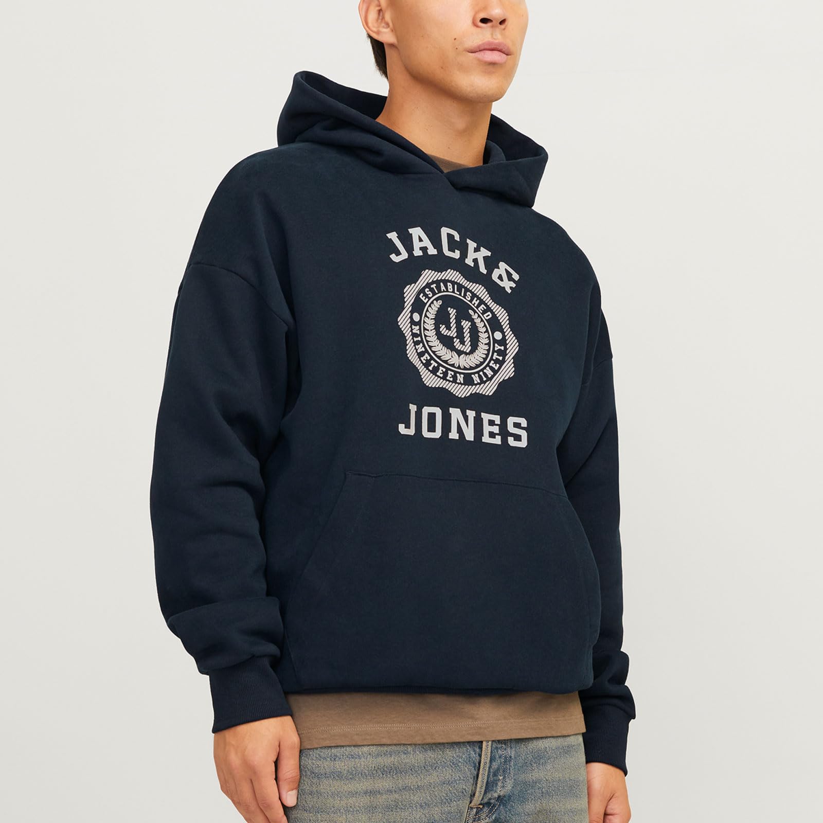 JACK & JONES Jjvicto Sudadera con Capucha Hombre