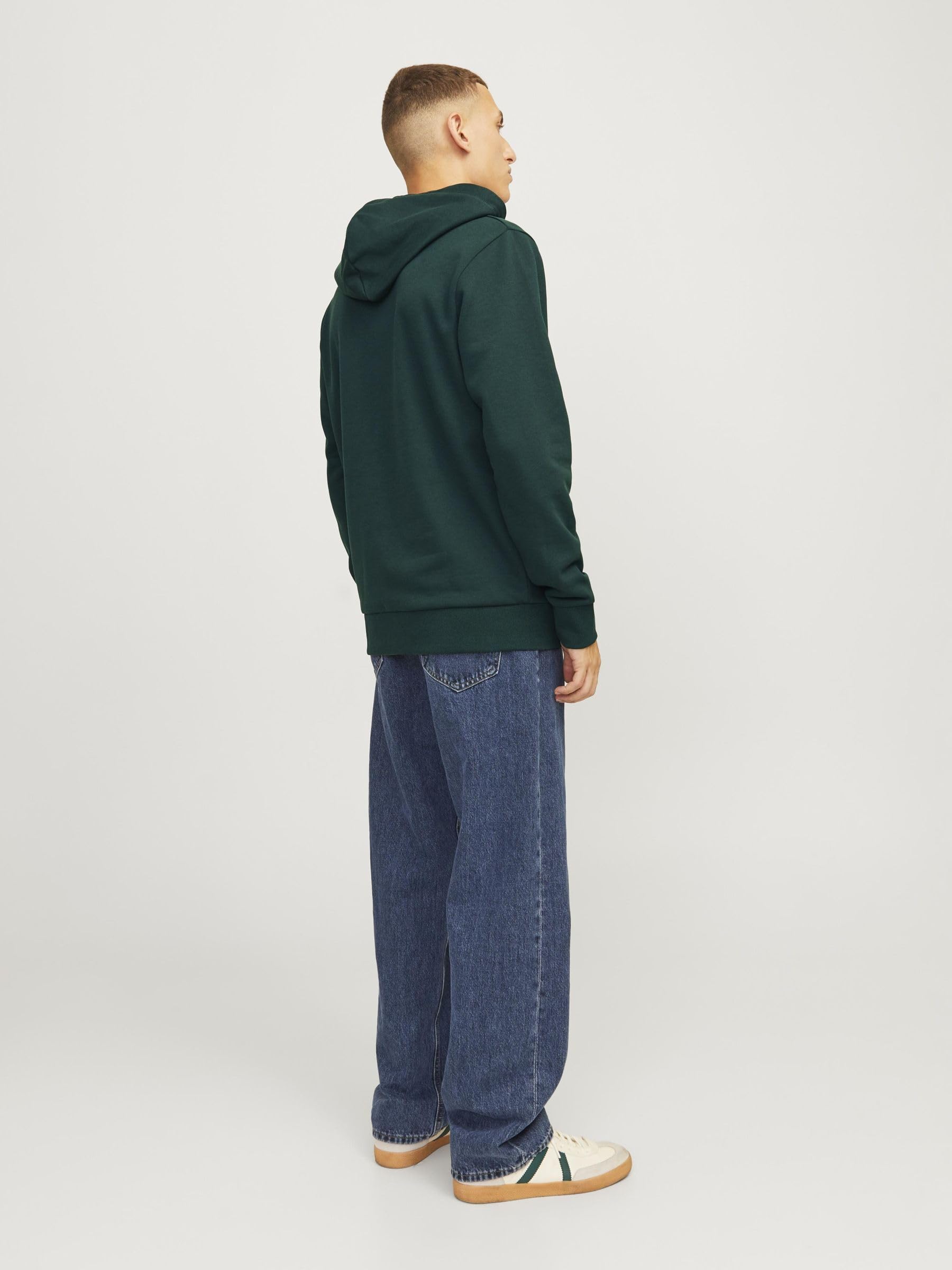 JACK & JONES Jjxmas One Color Funny Sweat Hood Sudadera con Capucha para Hombre