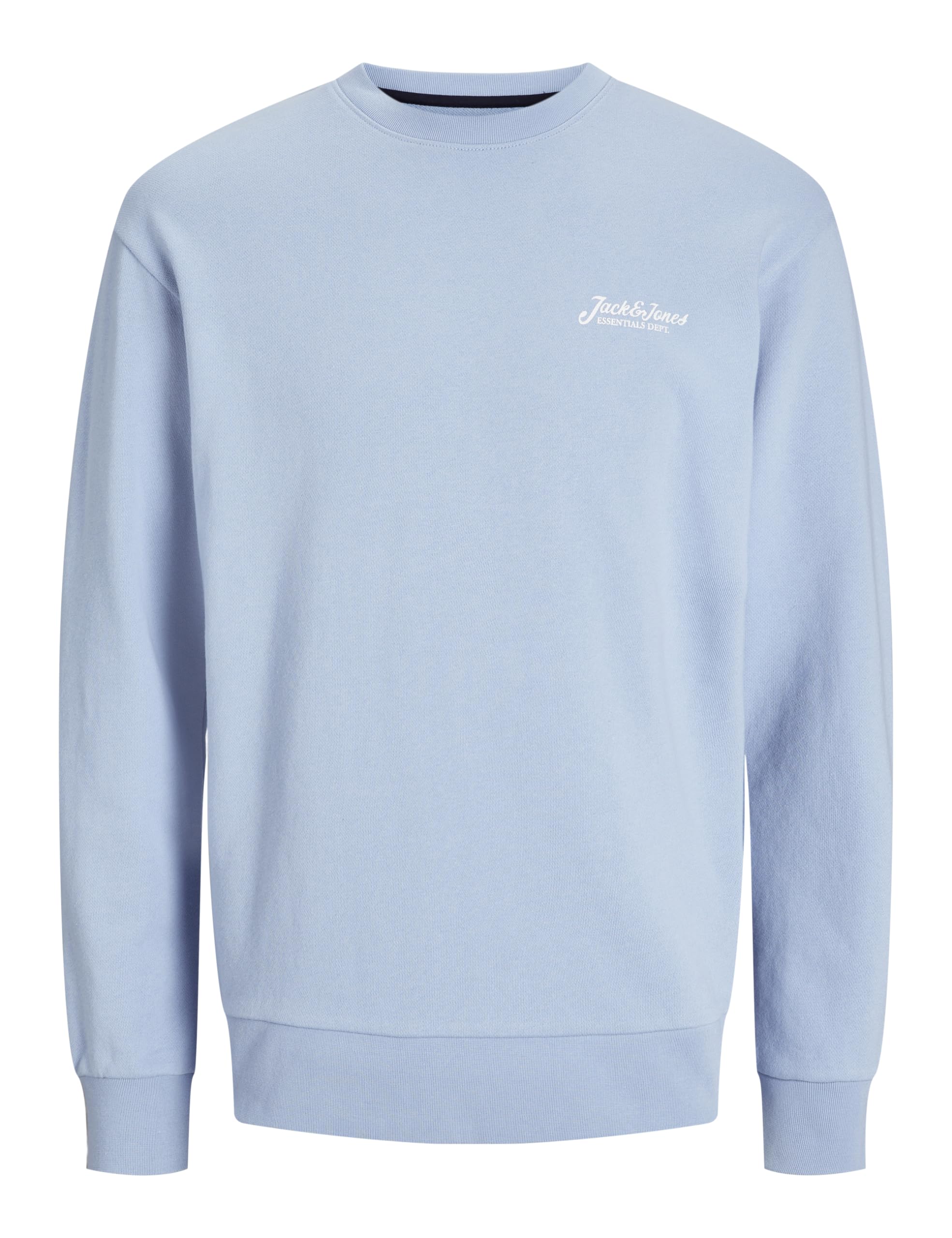JACK & JONES Sweat Crew Neck Jjbeau-Sudadera con Cuello Redondo para Hombre