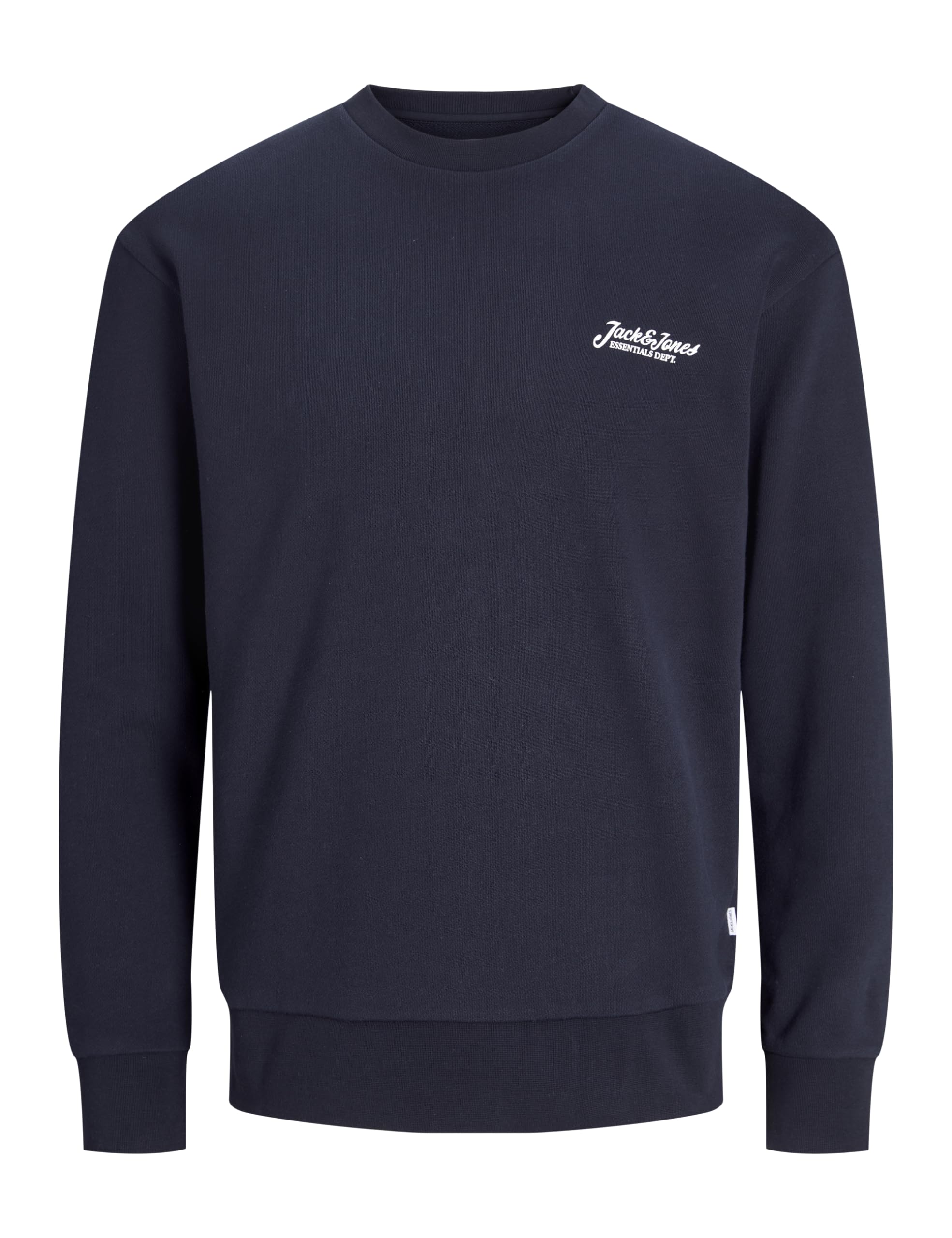 JACK & JONES Sweat Crew Neck Jjbeau-Sudadera con Cuello Redondo para Hombre