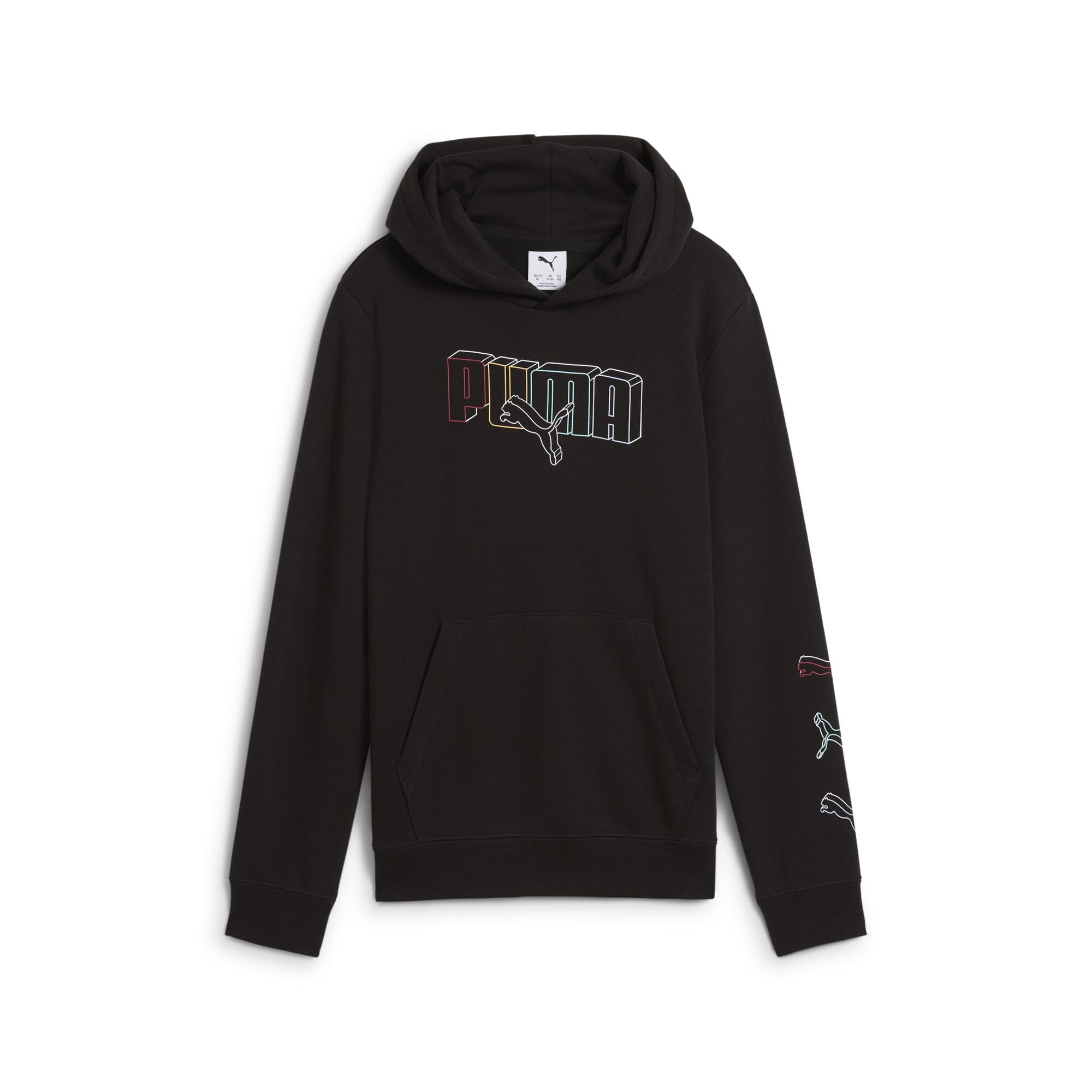 PUMA ESS Logo Lab Execution Hoodie TR B Felpe con Cappuccio Niños