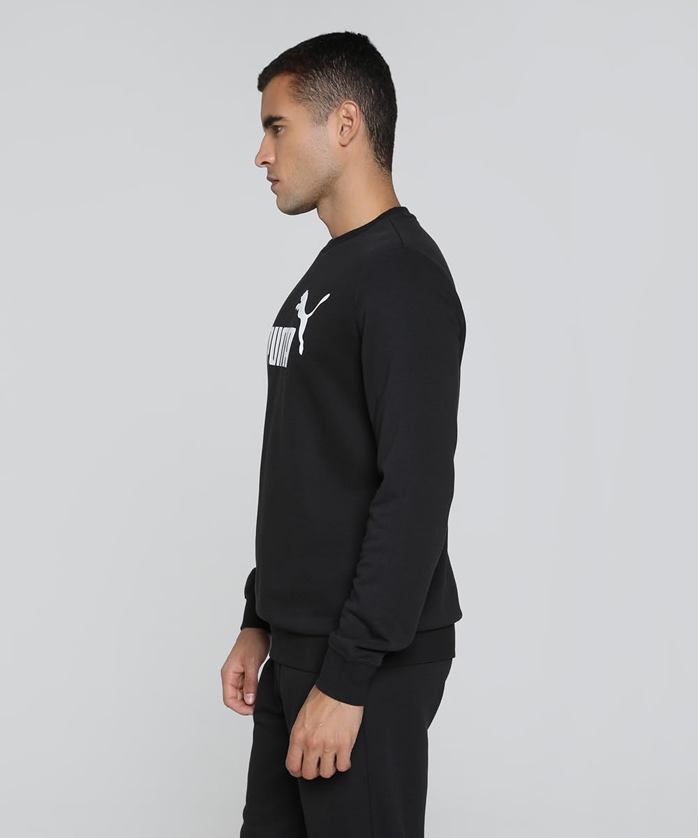 PUMA ESS No. 1 Logo Crew TR Sudaderas con tripulación Hombre