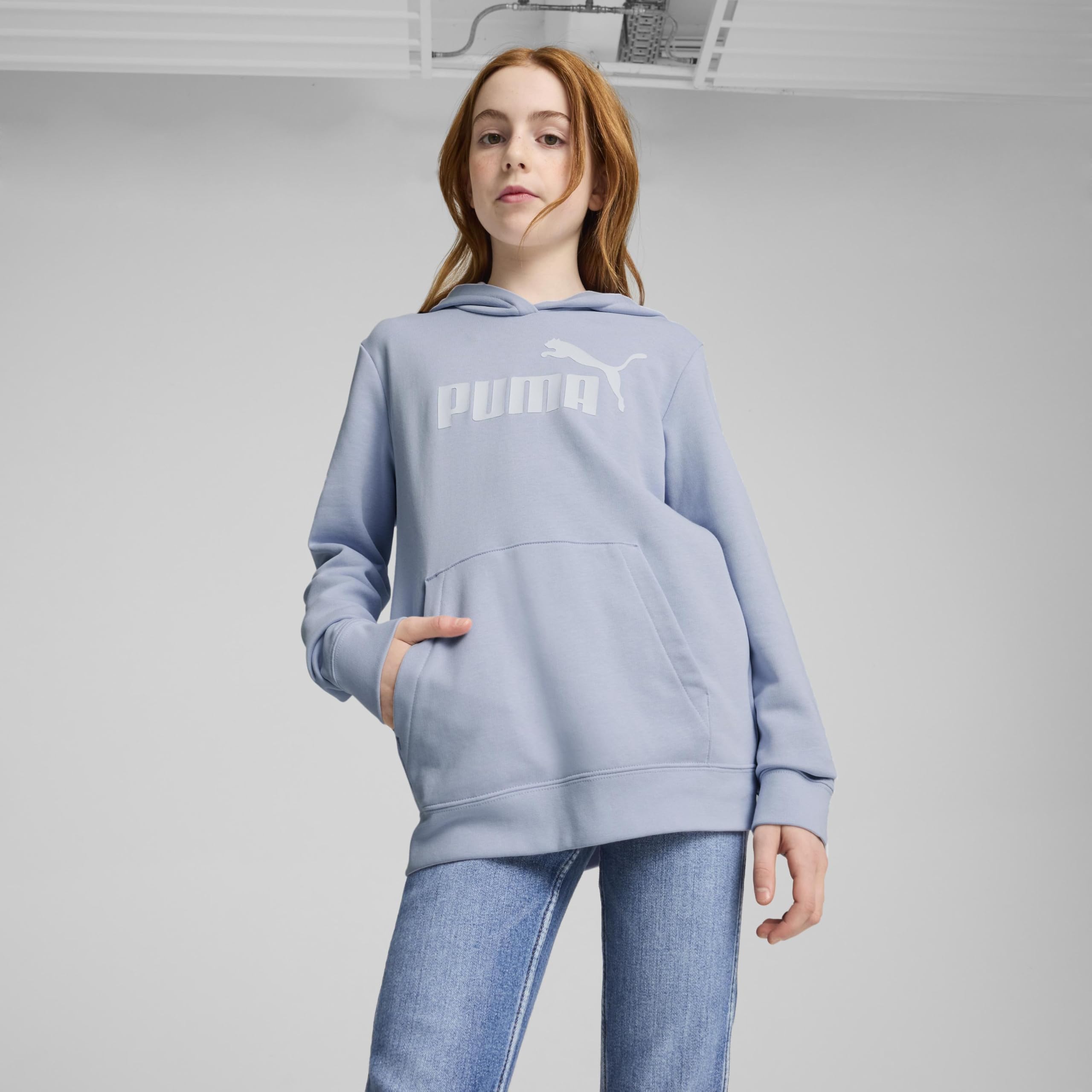 PUMA ESS No. 1 Logo Hoodie TR G Sudaderas con Capucha Niñas